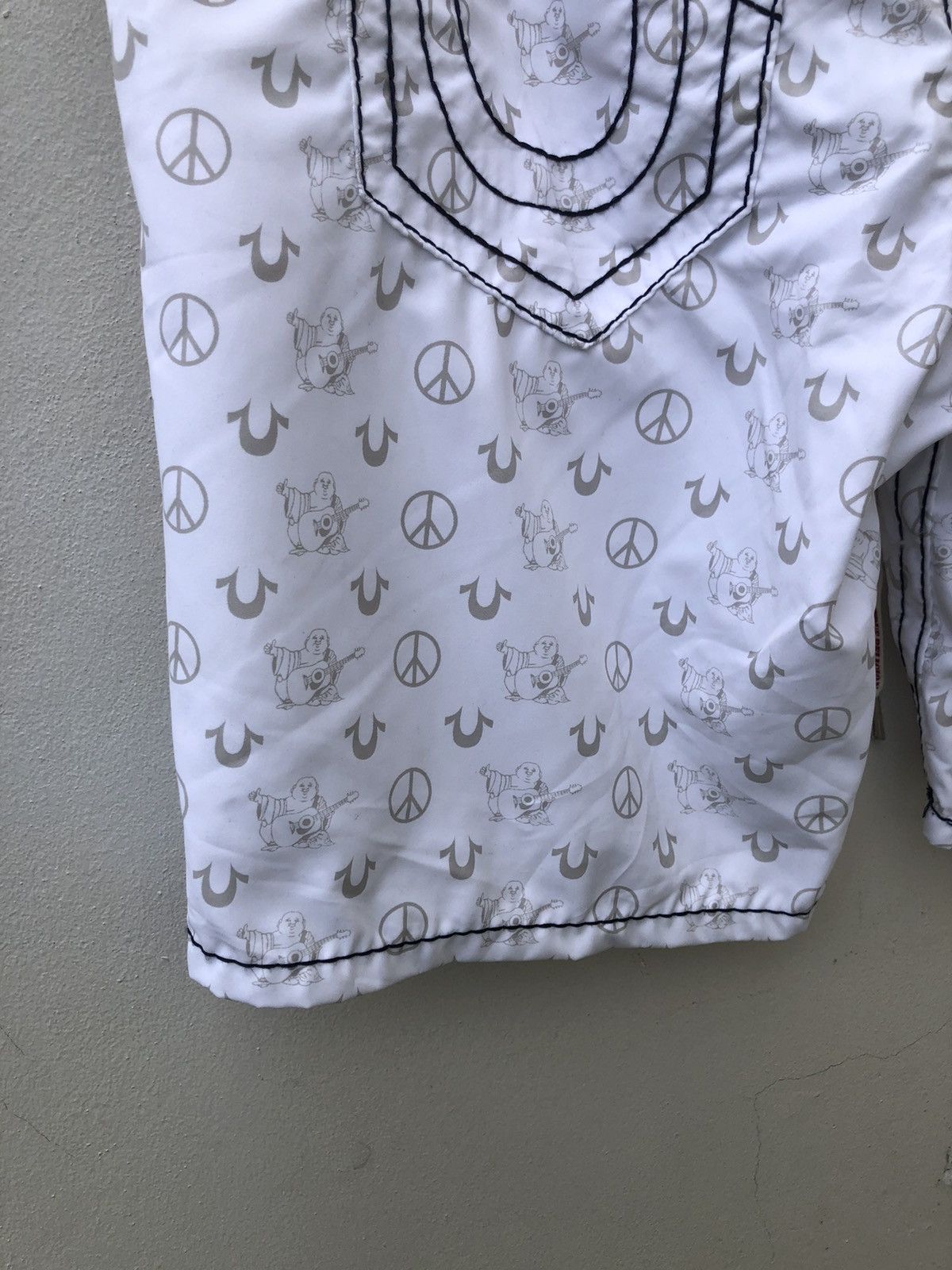 True Religion Vintage NWT True Religion Swim Wear Monogram Surf Short Pant Size US 34 / EU 50 - 20 Thumbnail