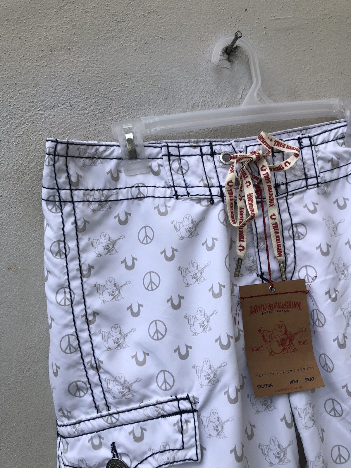 True Religion Vintage NWT True Religion Swim Wear Monogram Surf Short Pant Size US 34 / EU 50 - 9 Thumbnail