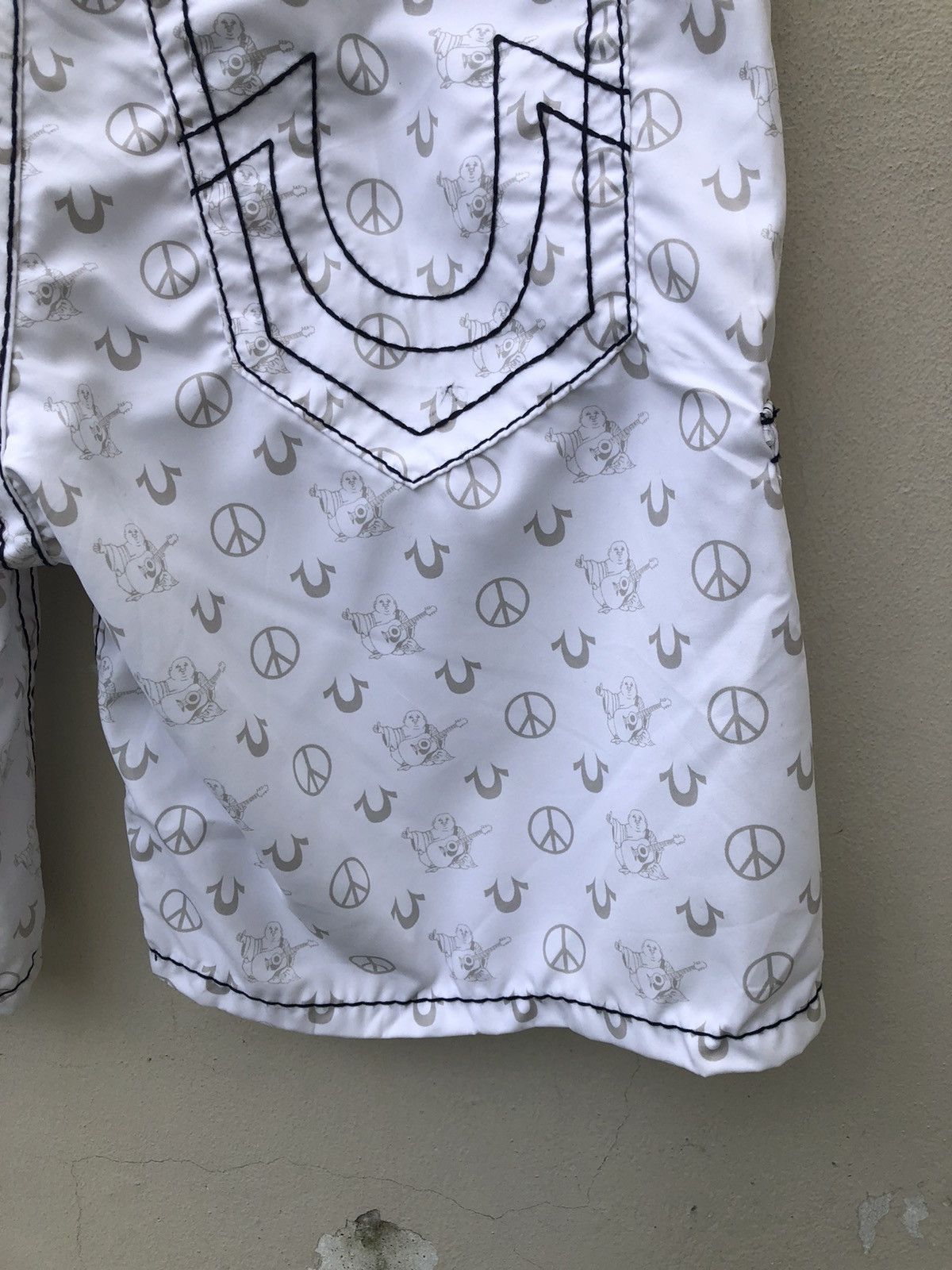 True Religion Vintage NWT True Religion Swim Wear Monogram Surf Short Pant Size US 34 / EU 50 - 23 Thumbnail