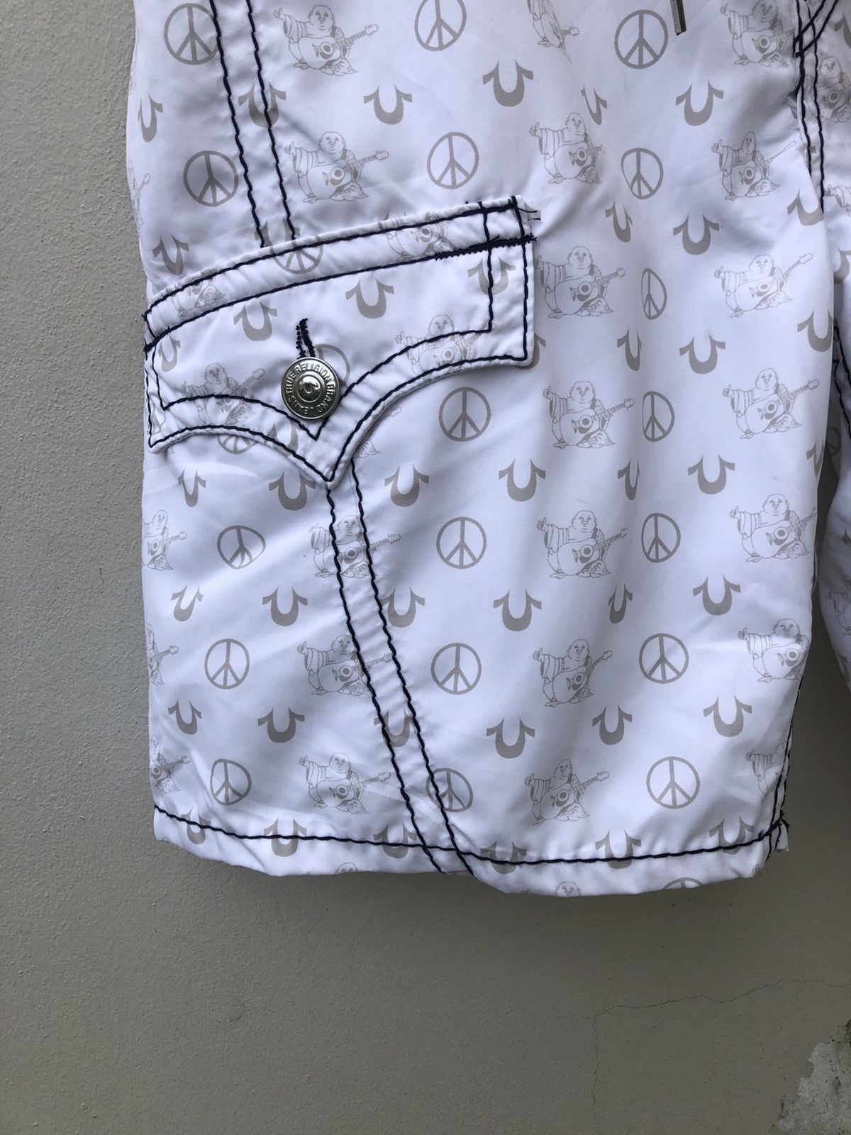 True Religion Vintage NWT True Religion Swim Wear Monogram Surf Short Pant Size US 34 / EU 50 - 15 Thumbnail