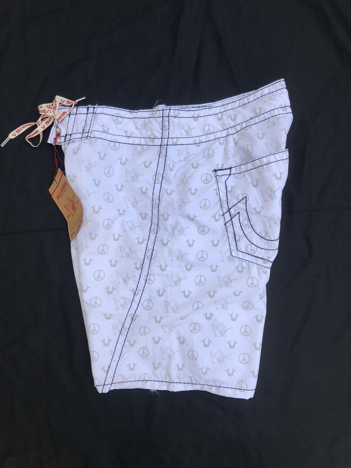 True Religion Vintage NWT True Religion Swim Wear Monogram Surf Short Pant Size US 34 / EU 50 - 7 Thumbnail
