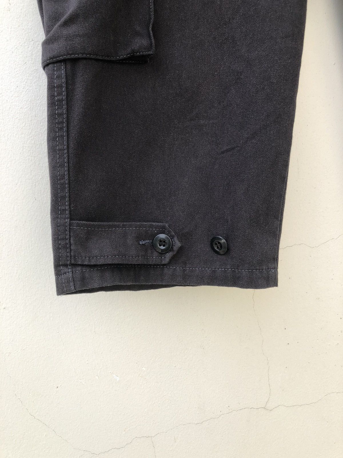 Vintage Vintage ILA VEE DUB Japan Poem Parachute Cargo Short Pant Size US 31 - 11 Thumbnail