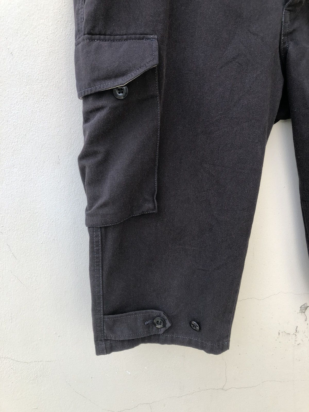 Vintage Vintage ILA VEE DUB Japan Poem Parachute Cargo Short Pant Size US 31 - 10 Thumbnail