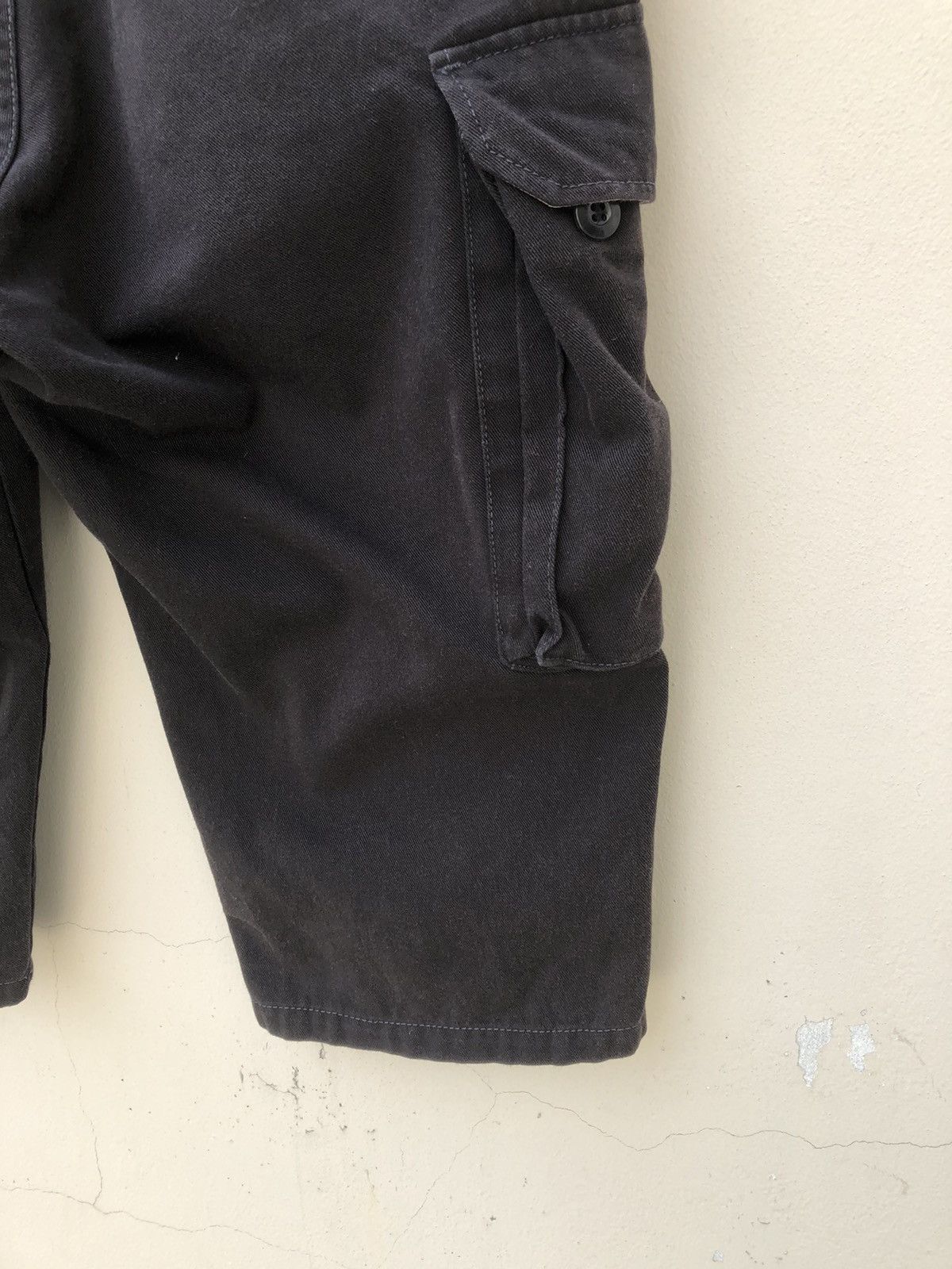 Vintage Vintage ILA VEE DUB Japan Poem Parachute Cargo Short Pant Size US 31 - 20 Thumbnail