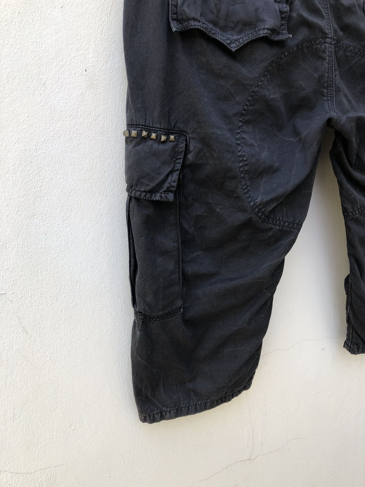 Jimmy Taverniti Jimmy Taverniti Spikes Tactical Cargo Short Pant Size US 33 - 17 Thumbnail