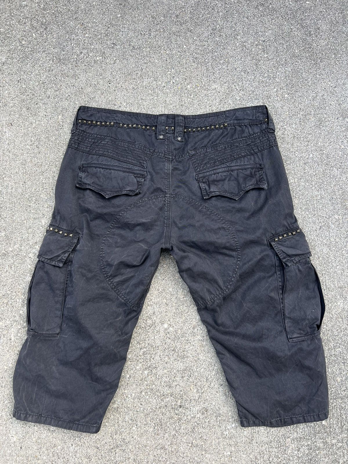 Jimmy Taverniti Jimmy Taverniti Spikes Tactical Cargo Short Pant Size US 33 - 5 Thumbnail