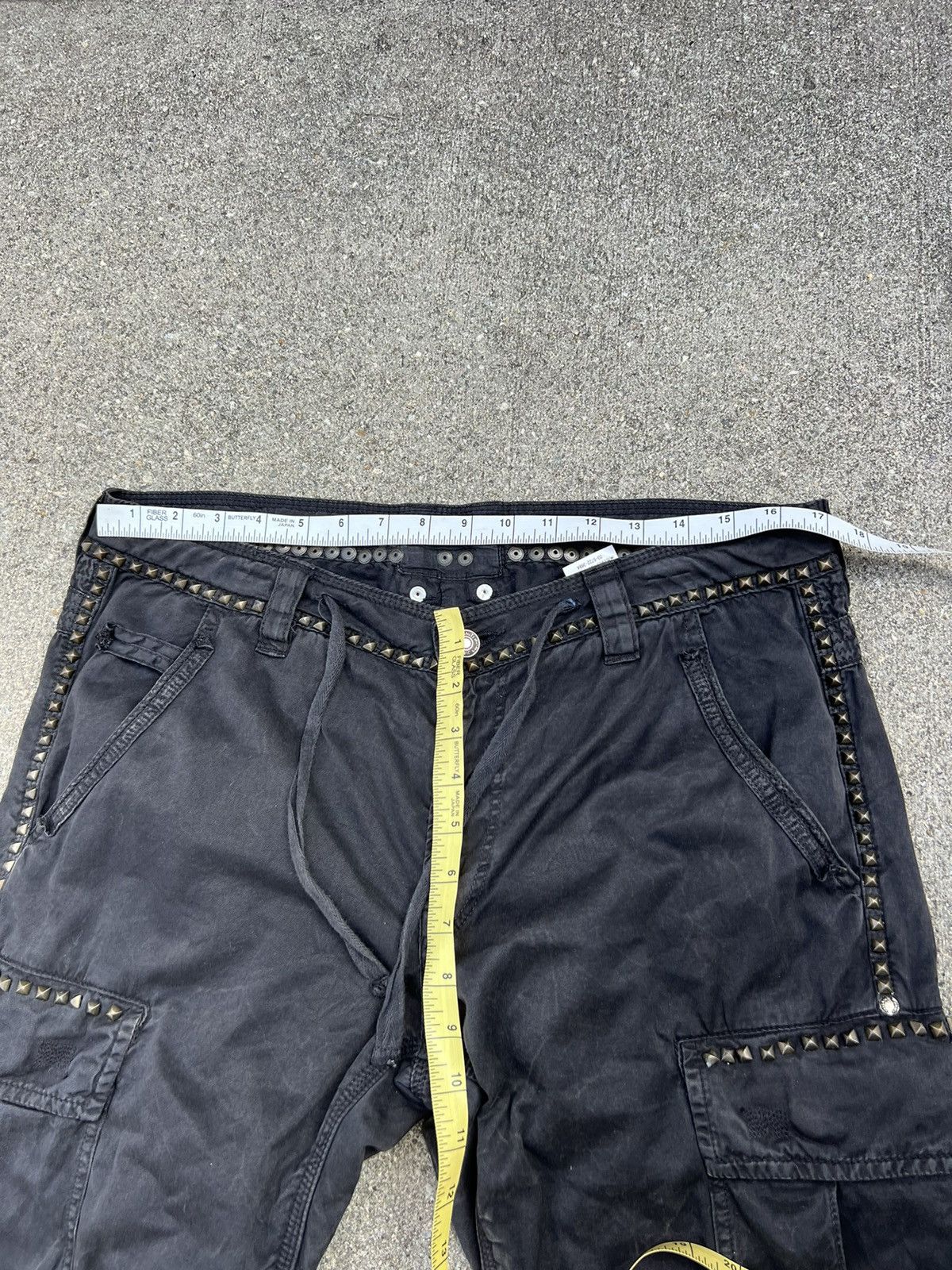 Jimmy Taverniti Jimmy Taverniti Spikes Tactical Cargo Short Pant Size US 33 - 2 Thumbnail