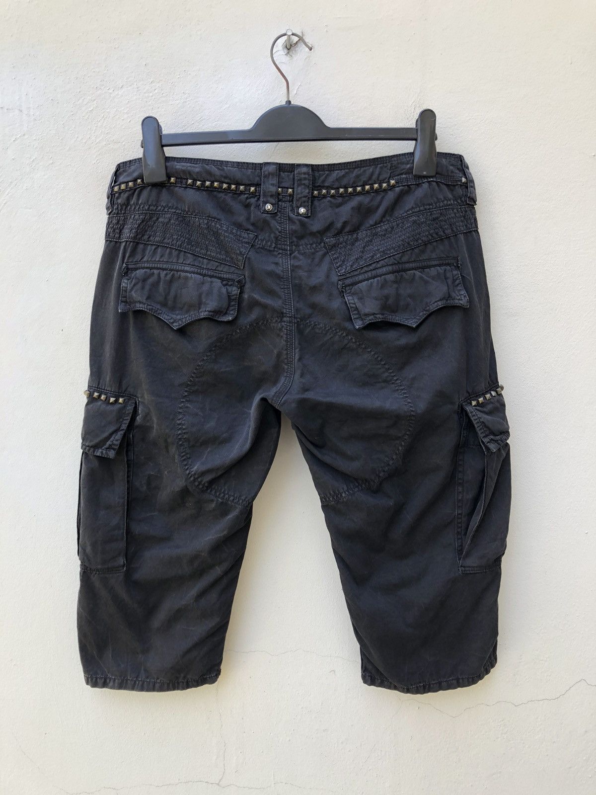 Jimmy Taverniti Jimmy Taverniti Spikes Tactical Cargo Short Pant Size US 33 - 15 Thumbnail