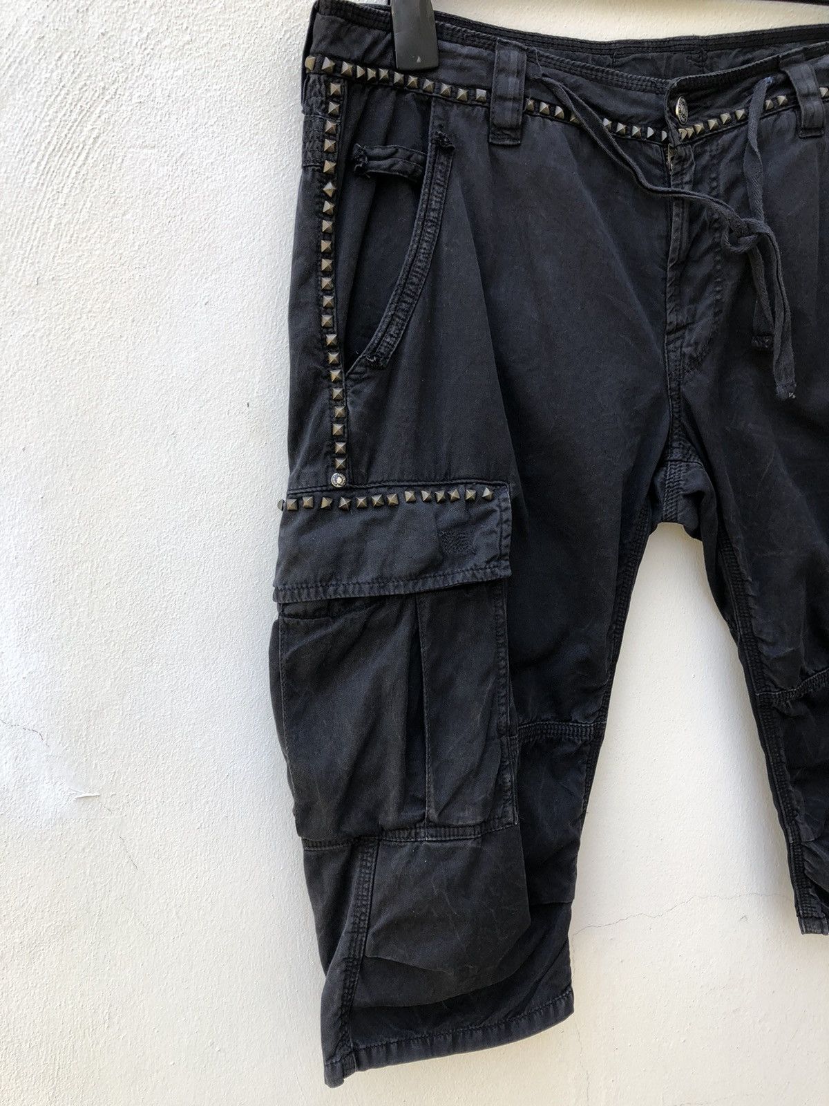 Jimmy Taverniti Jimmy Taverniti Spikes Tactical Cargo Short Pant Size US 33 - 10 Thumbnail