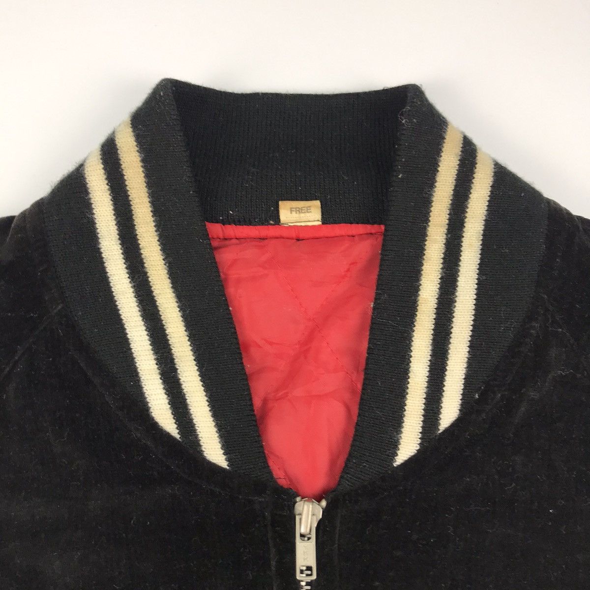 Japanese Brand × Vintage JAPAN TRADITIONAL SUKAJAN dragon embroidery velvet jacket Size US M / EU 48-50 / 2 - 5 Thumbnail