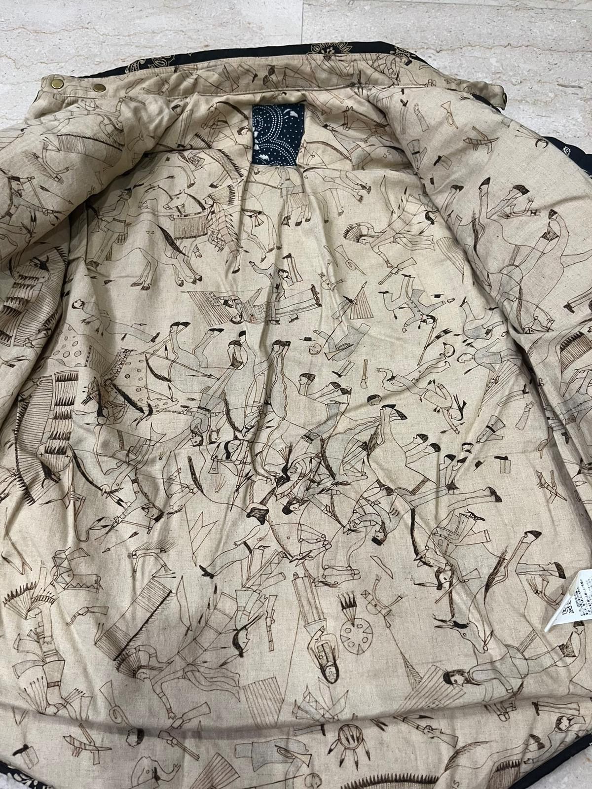 Visvim Visvim 17AW Kerchief Down Jacket Black Bandana Size US M / EU 48-50 / 2 - 4 Thumbnail