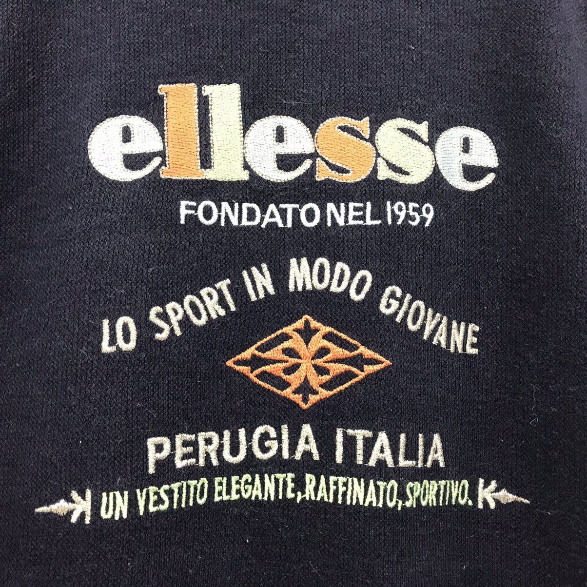 Ellesse × Vintage ELLESSE Sweatshirt Crewneck Spellout Ellesse Fondatonel1959 Size US S / EU 44-46 / 1 - 2 Thumbnail