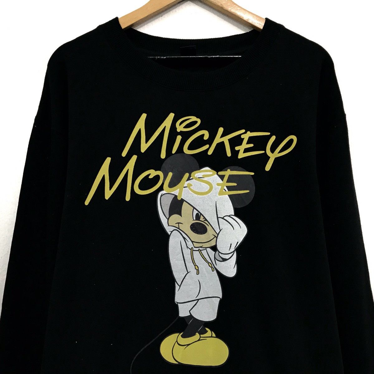 Disney × Mickey Mouse × Vintage Vintage Mickey Mouse Sweatshirt Disney Cartoon Size US L / EU 52-54 / 3 - 3 Thumbnail