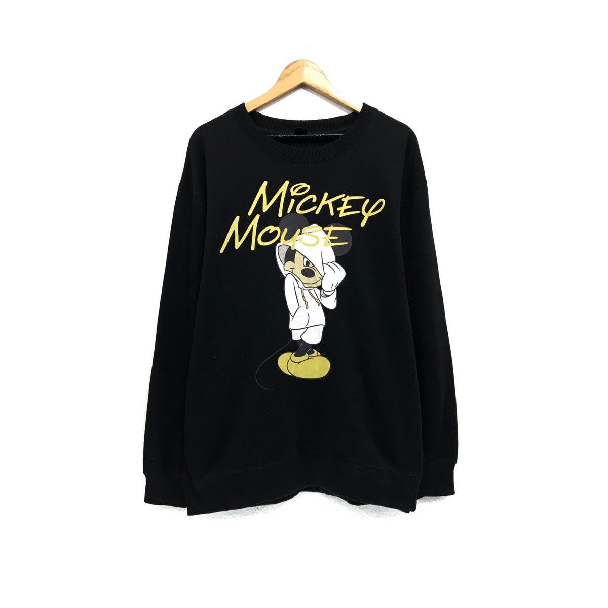 Disney × Mickey Mouse × Vintage Vintage Mickey Mouse Sweatshirt Disney Cartoon Size US L / EU 52-54 / 3 - 1 Thumbnail