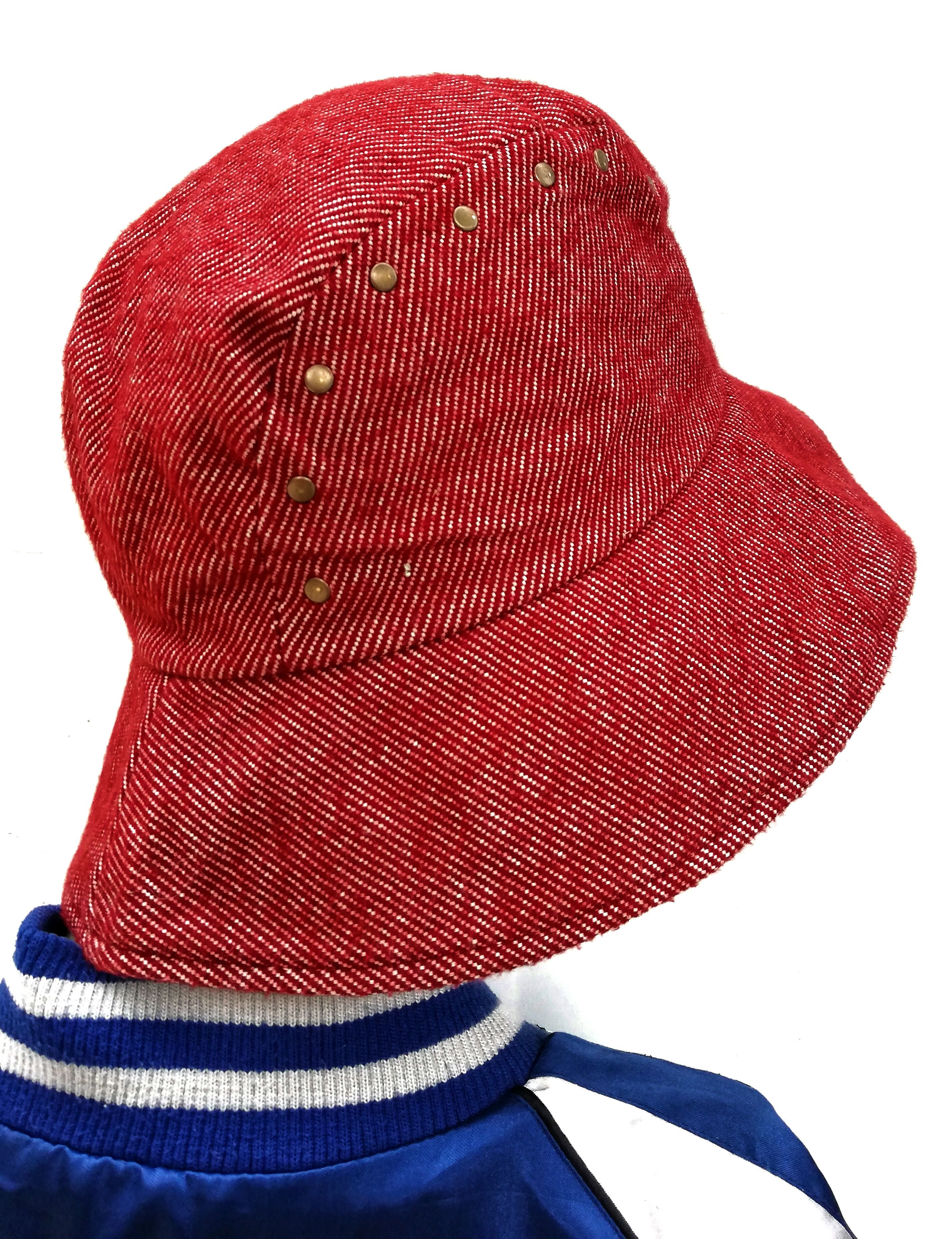 Japanese Brand 🔥Japanese Brand Coup De Change Rivet Button Bucket Hat🔥 Size ONE SIZE - 8 Thumbnail