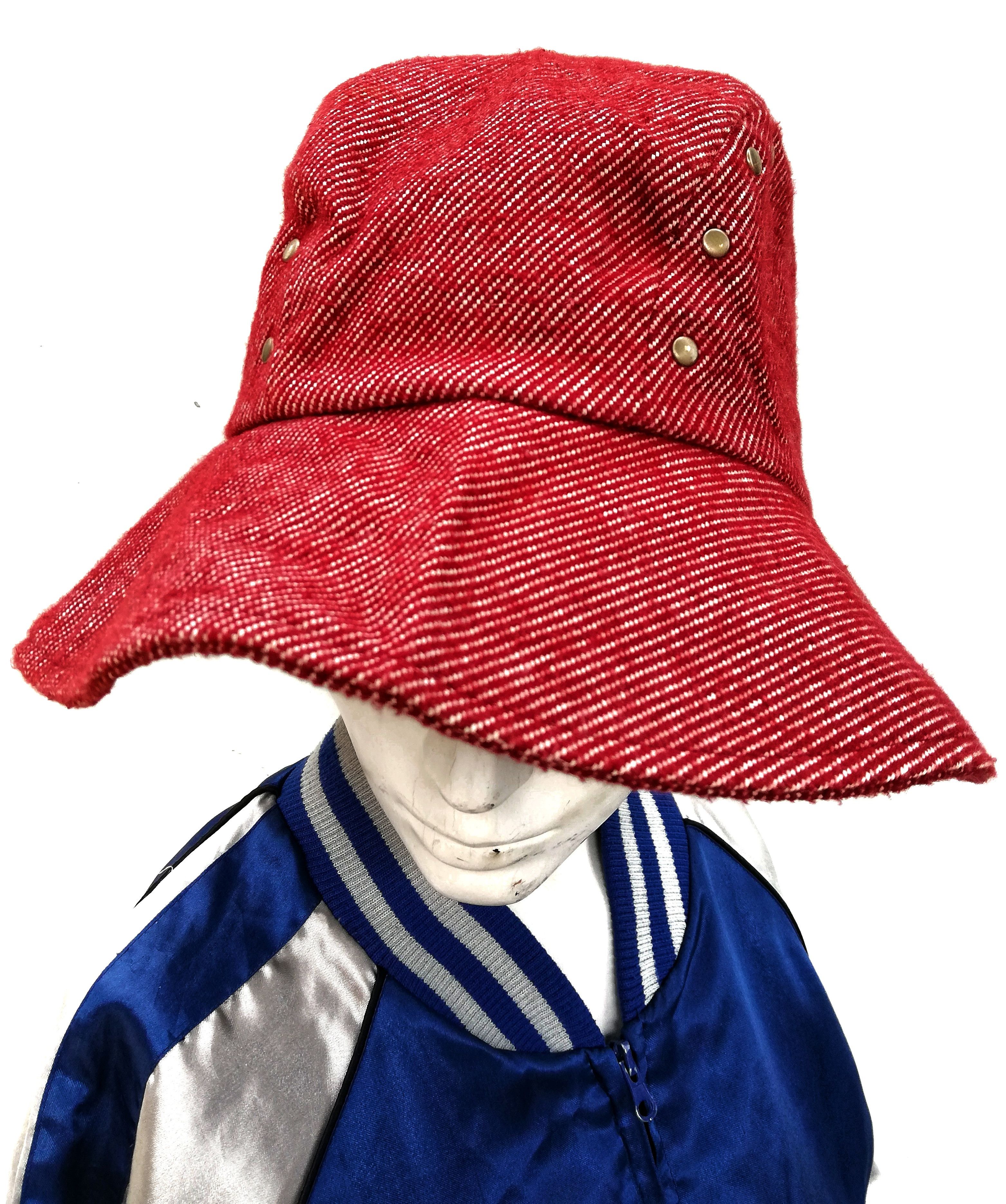 Japanese Brand 🔥Japanese Brand Coup De Change Rivet Button Bucket Hat🔥 Size ONE SIZE - 3 Thumbnail