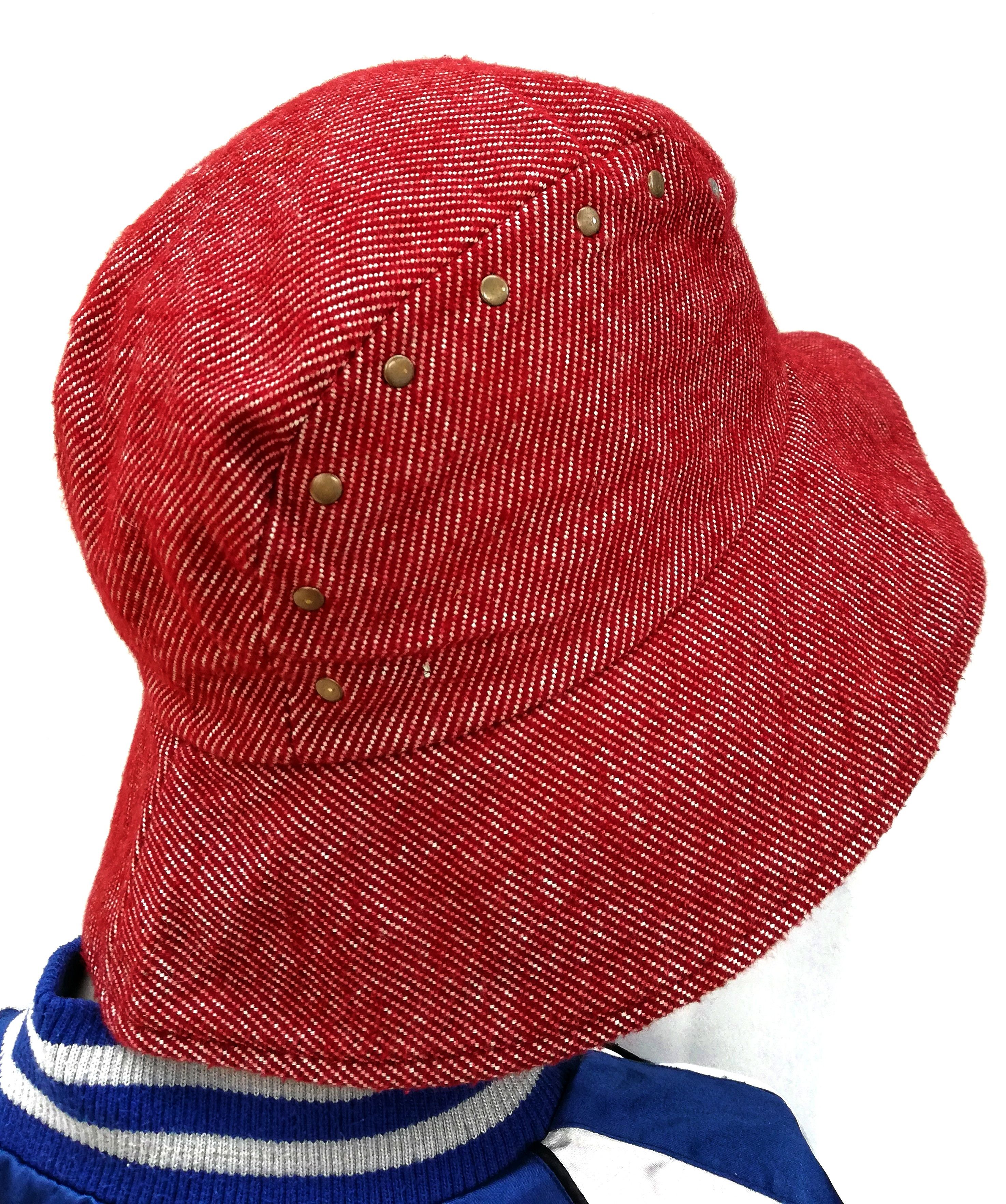 Japanese Brand 🔥Japanese Brand Coup De Change Rivet Button Bucket Hat🔥 Size ONE SIZE - 9 Thumbnail