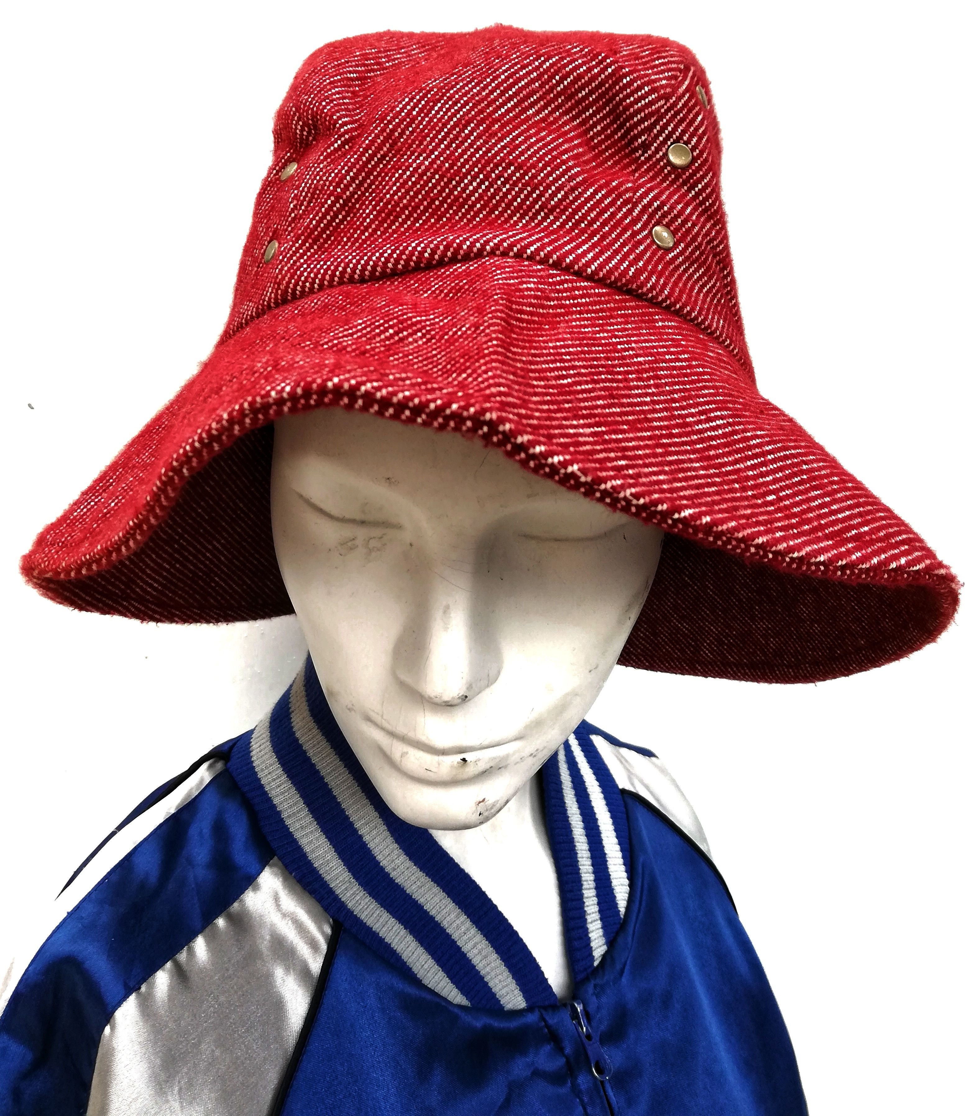 Japanese Brand 🔥Japanese Brand Coup De Change Rivet Button Bucket Hat🔥 Size ONE SIZE - 2 Thumbnail