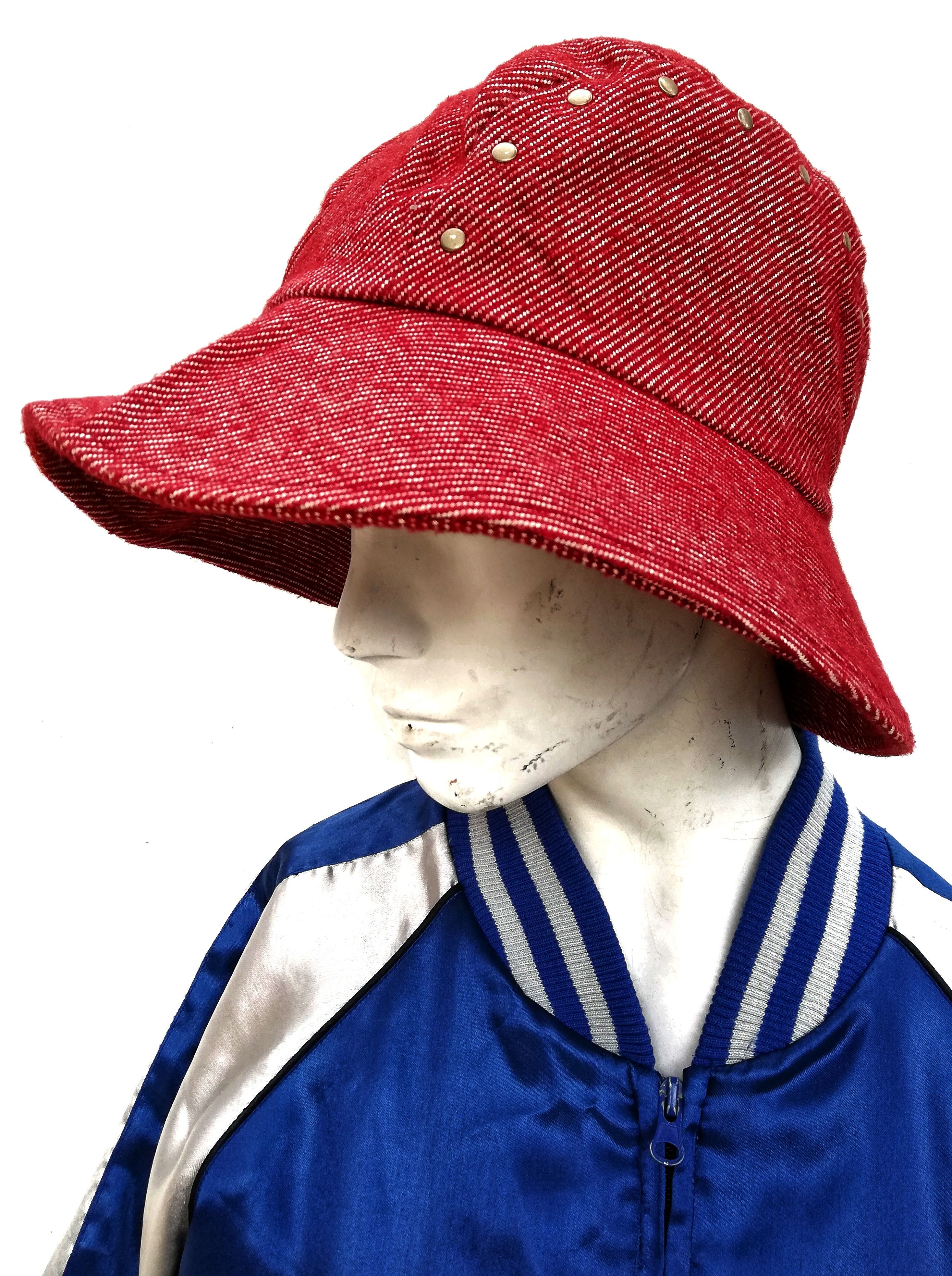 Japanese Brand 🔥Japanese Brand Coup De Change Rivet Button Bucket Hat🔥 Size ONE SIZE - 1 Thumbnail