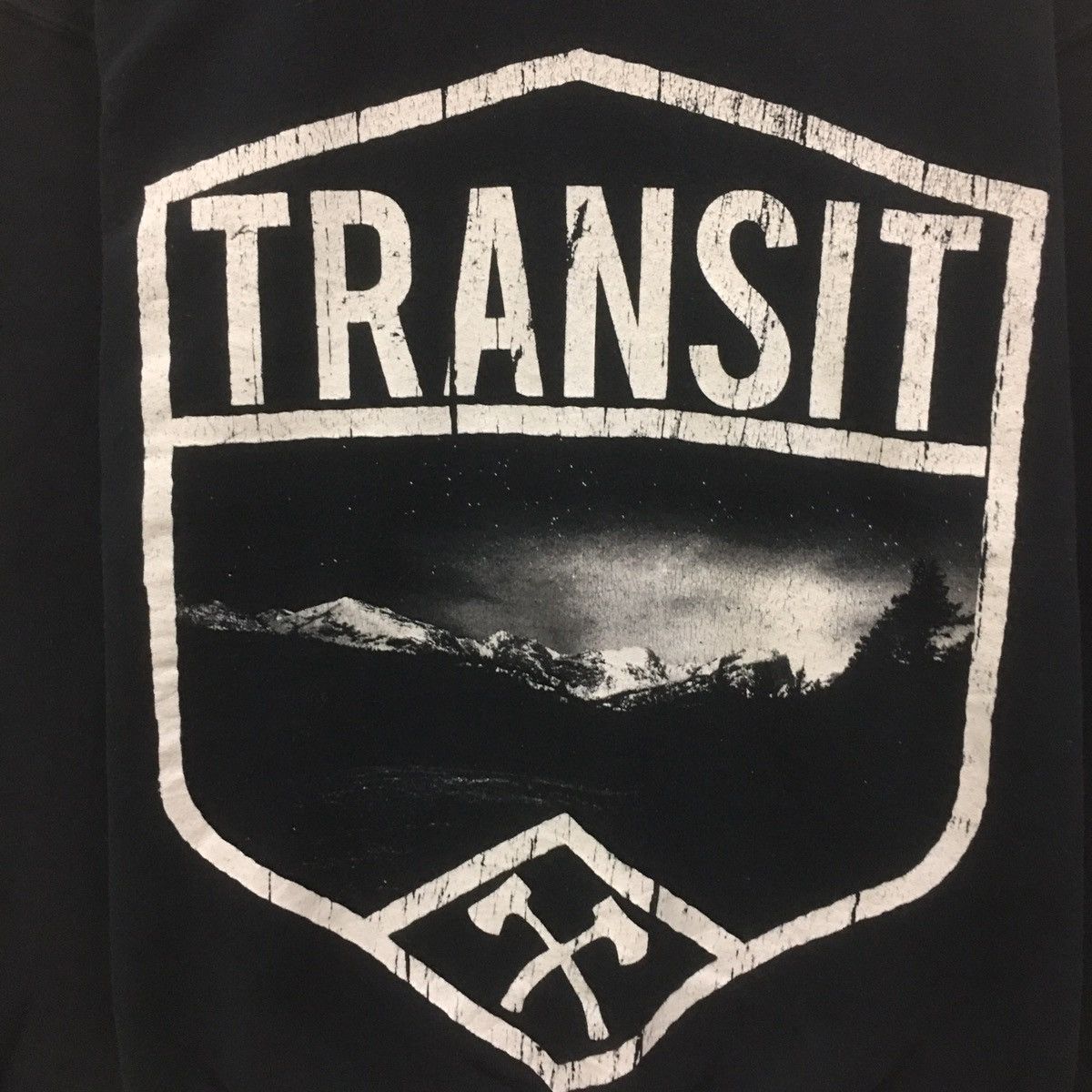 The Mountain × Transit Vintage Gildan Sweatshirt CrewNeck Biglogo Transit Mountain Size US M / EU 48-50 / 2 - 3 Thumbnail