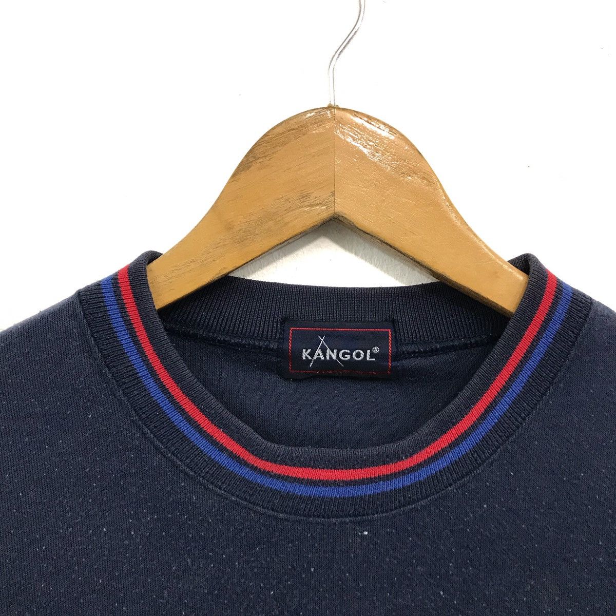 Japanese Brand × Kangol × Vintage Vintage Kangol Sweatshirt Crew Neck Big Logo Kangol Size US M / EU 48-50 / 2 - 5 Thumbnail