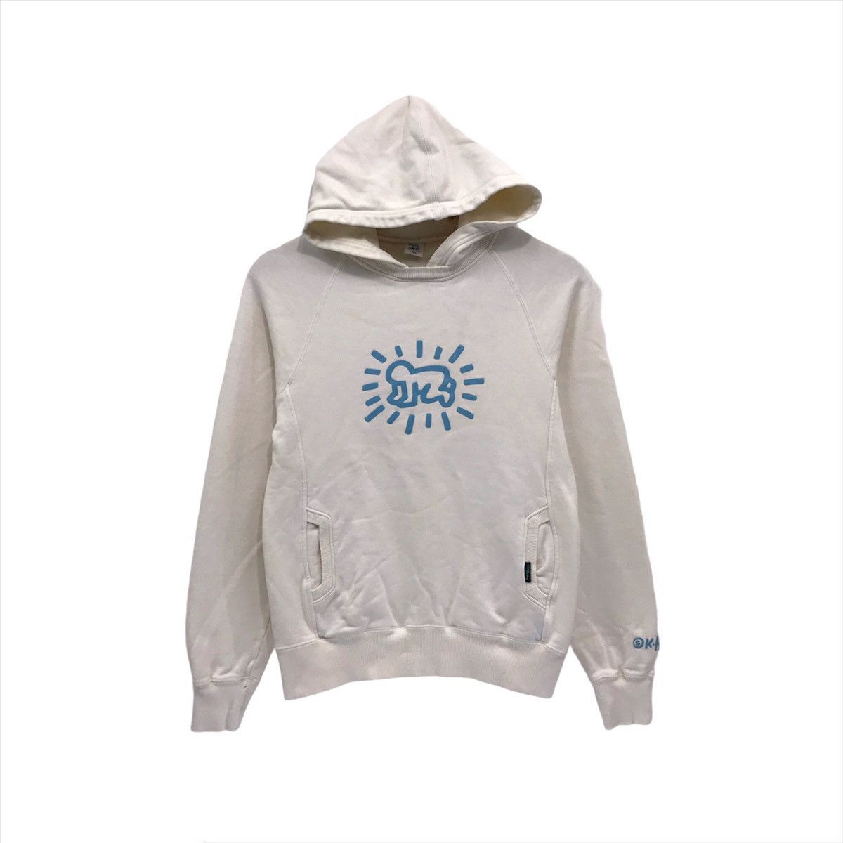 Japanese Brand × Keith Haring Vintage Keith Haring Hoodie Sweatshirt Art Design Size US XS / EU 42 / 0 - 1 Thumbnail