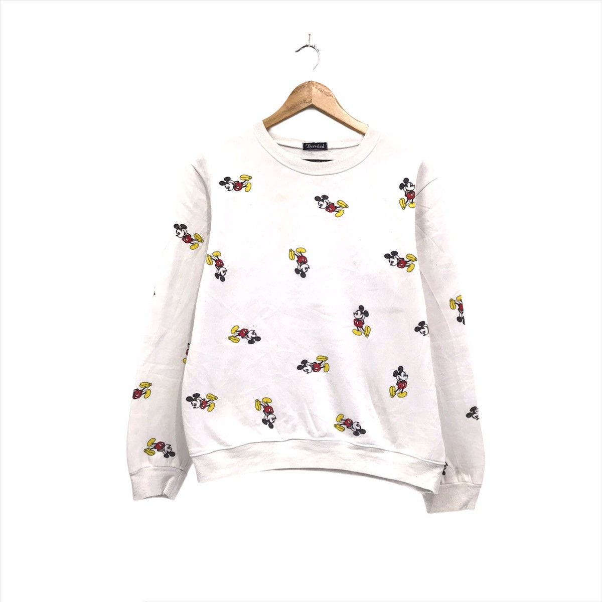 Disney × Mickey Mouse × Vintage Vintage MickeyMouse SweatshirtFull Print Mickey MickeyMouse Size US S / EU 44-46 / 1 - 1 Thumbnail