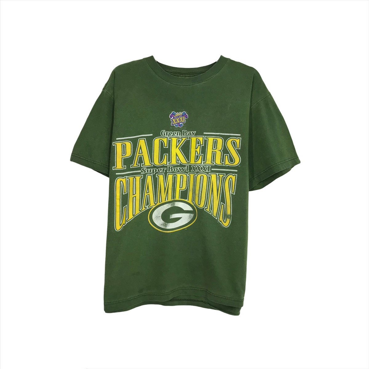 NFL Vintage Green Bay PACKERS Super Bowl Xxxi Champions Shirt Size US M / EU 48-50 / 2 - 1 Thumbnail