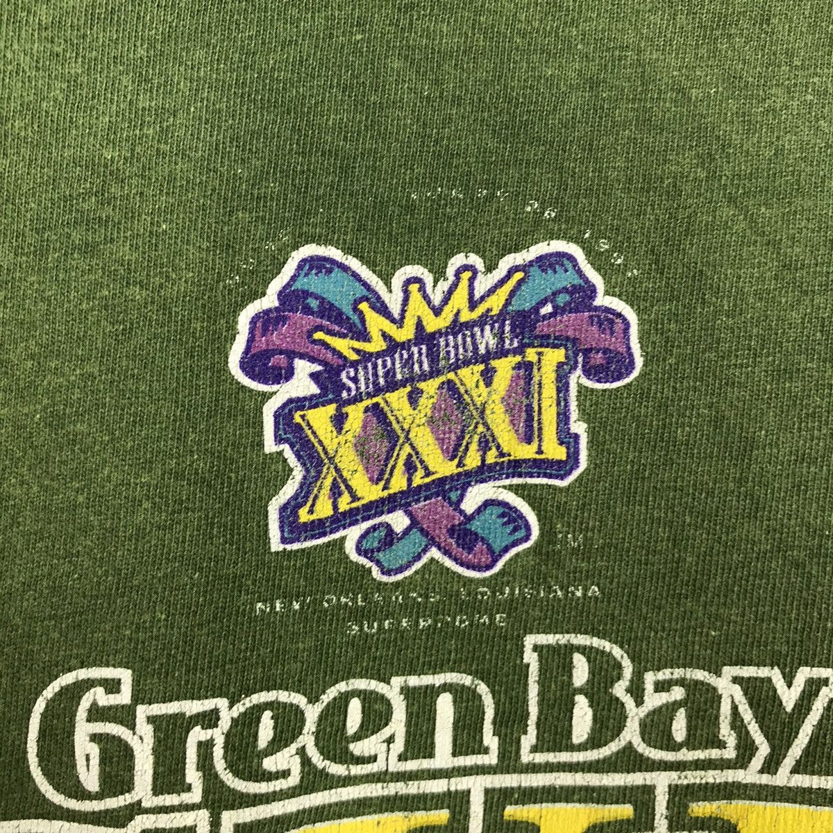 NFL Vintage Green Bay PACKERS Super Bowl Xxxi Champions Shirt Size US M / EU 48-50 / 2 - 4 Thumbnail