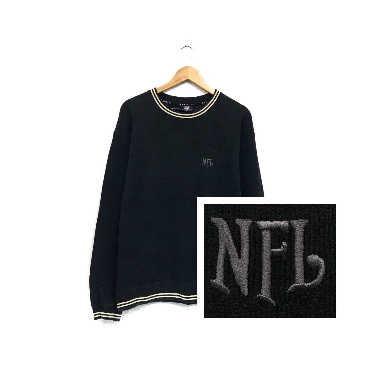 NFL × Vintage Vintage NFL Sweatshirt Crewneck Embroidery Logo Size US M / EU 48-50 / 2 - 1 Thumbnail