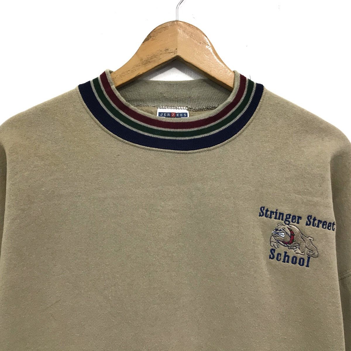 Other Vintage Stringer Street Elementary School Sweatshirt Crew Size US L / EU 52-54 / 3 - 3 Thumbnail