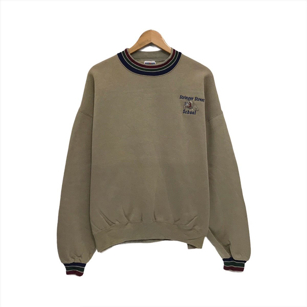 Other Vintage Stringer Street Elementary School Sweatshirt Crew Size US L / EU 52-54 / 3 - 2 Thumbnail
