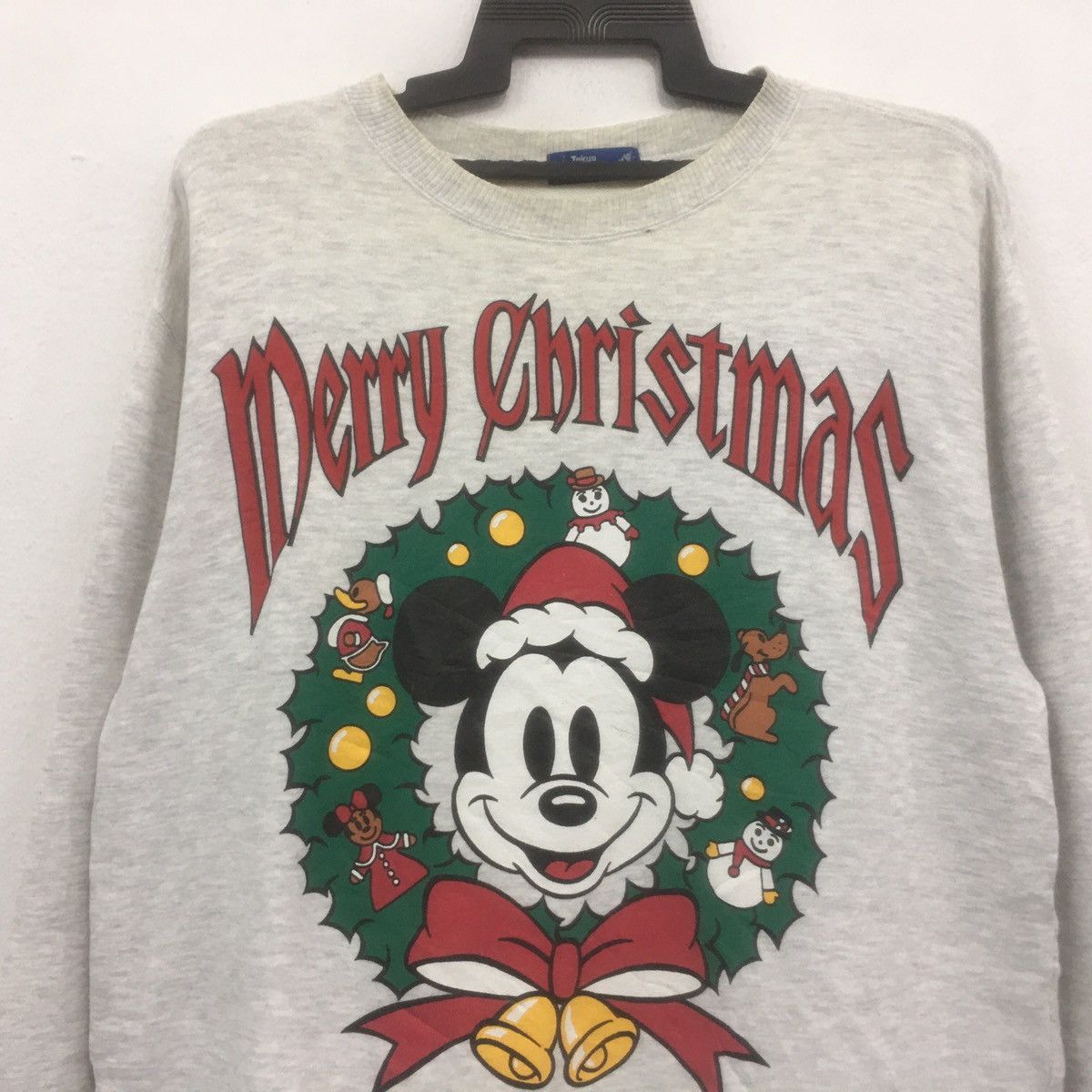 Disney × Mickey Mouse × Other Vintage Walt Disney Production Mickey Mouse Merry Christmas Size US M / EU 48-50 / 2 - 2 Thumbnail