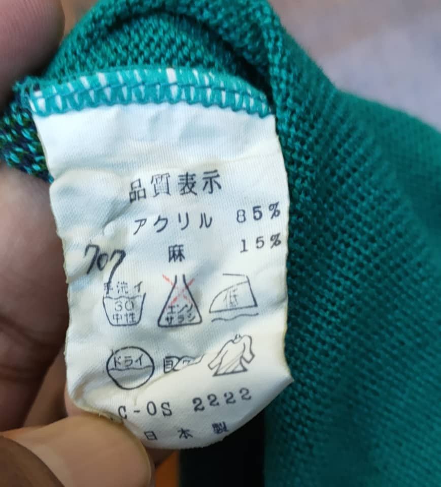 Japanese Brand Vintage Lapineal Golf Knitted Swaeter Size US M / EU 48-50 / 2 - 4 Thumbnail