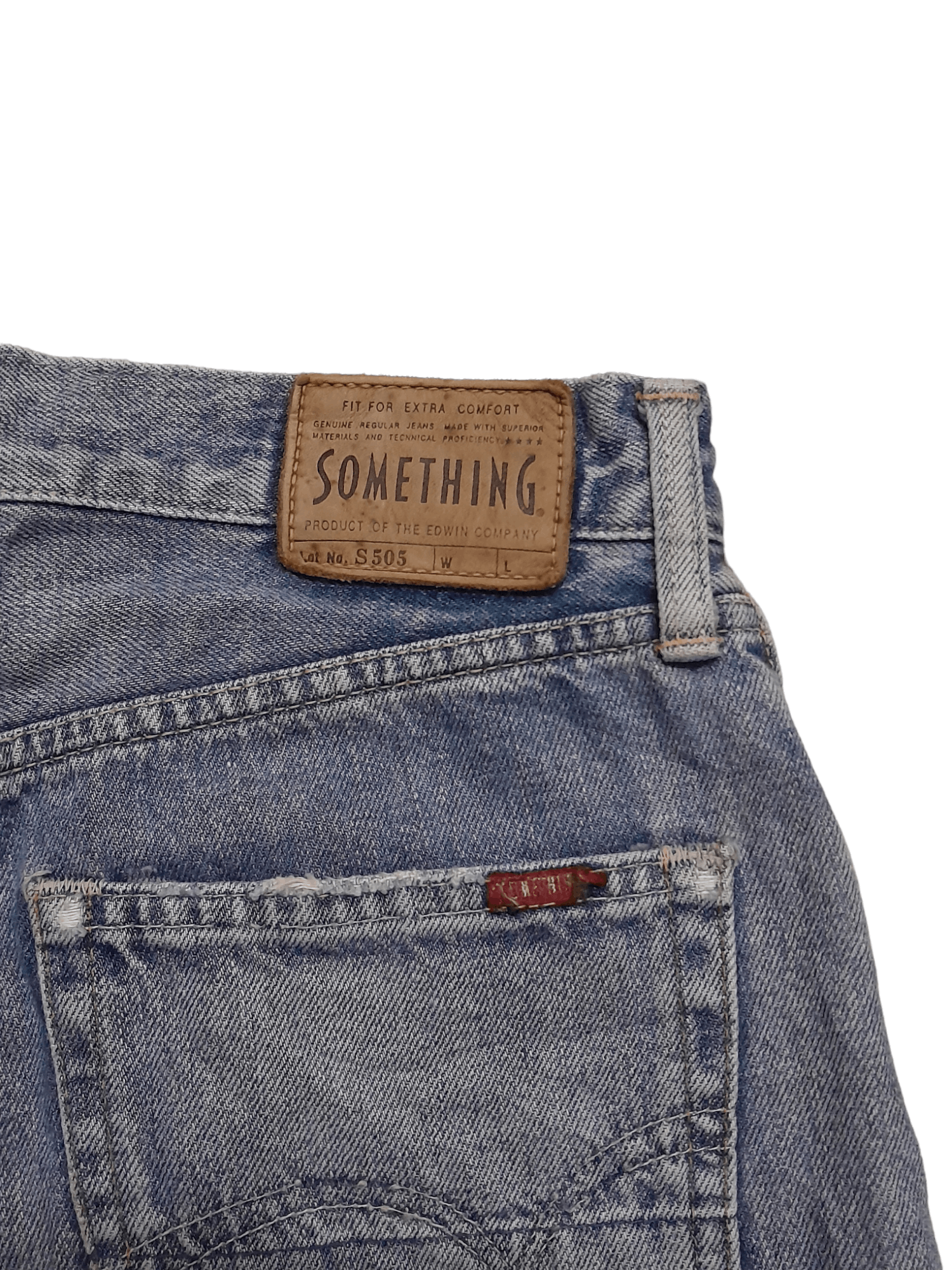 Edwin EDWIN Something Jeans DENIM (S42) Size US 30 / EU 46 - 12 Thumbnail