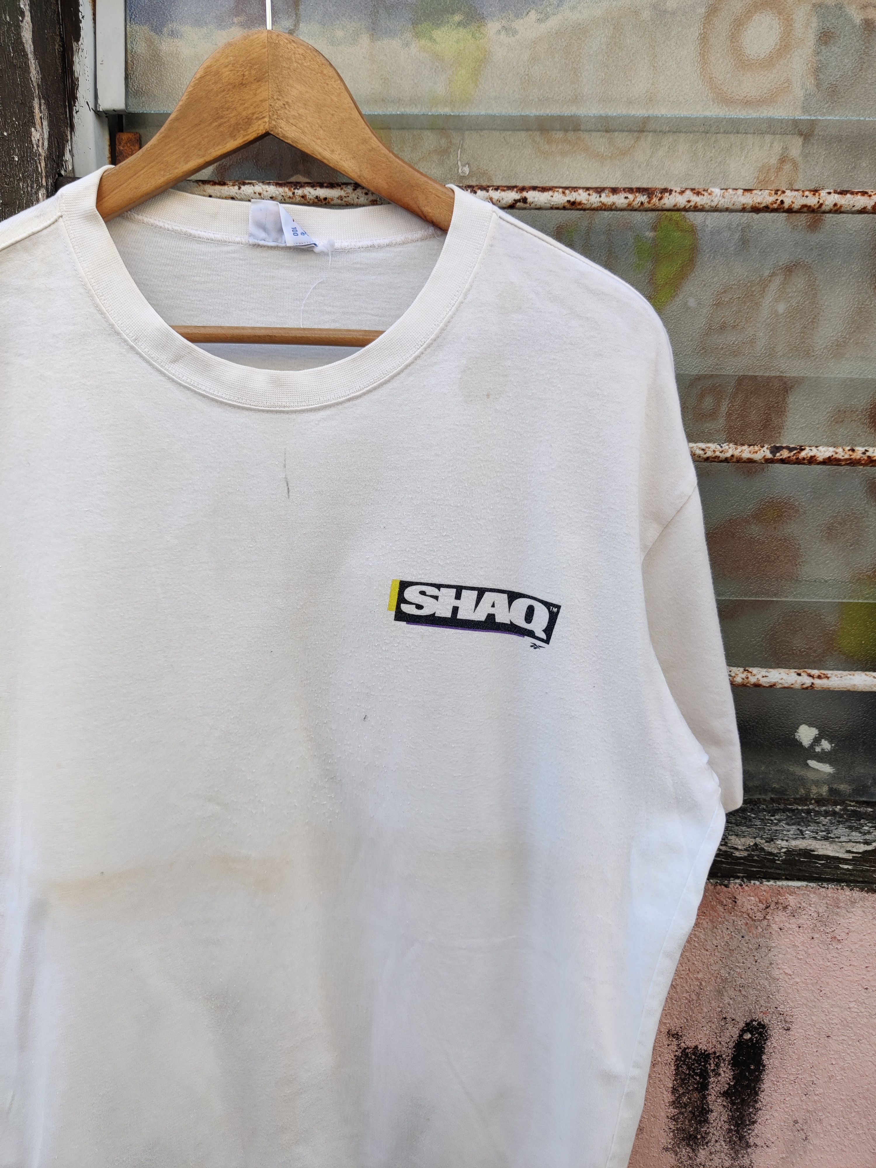 Reebok 🔥Offer Me🔥 Vintage Reebok Big Shaq 34 Promo Shirt Size US M / EU 48-50 / 2 - 5 Thumbnail