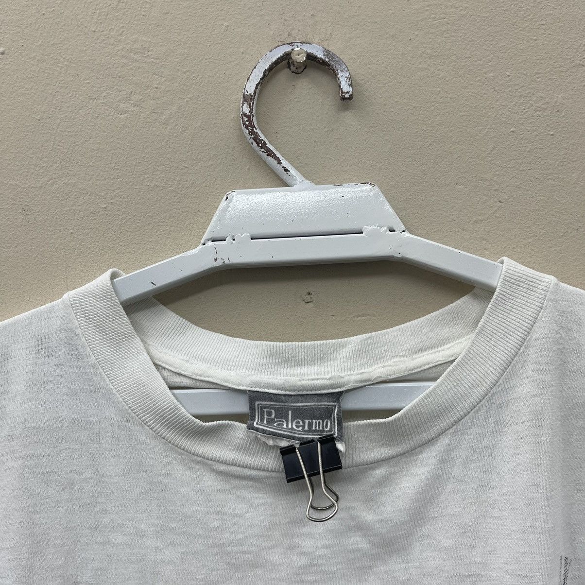 Vintage Vintage 80s James Dean Crop Top True Vintage Paper Thin Size L / US 10 / IT 46 - 5 Thumbnail
