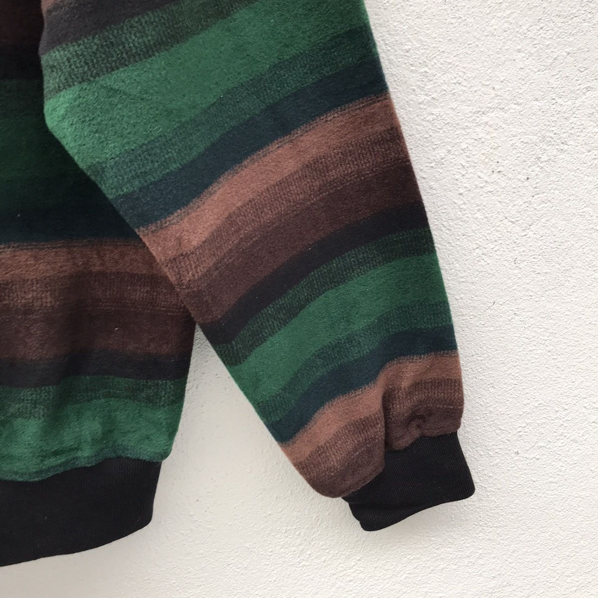 Japanese Brand Loky the Blackpage Border Striped Hooded Sweater Size US XL / EU 56 / 4 - 7 Thumbnail