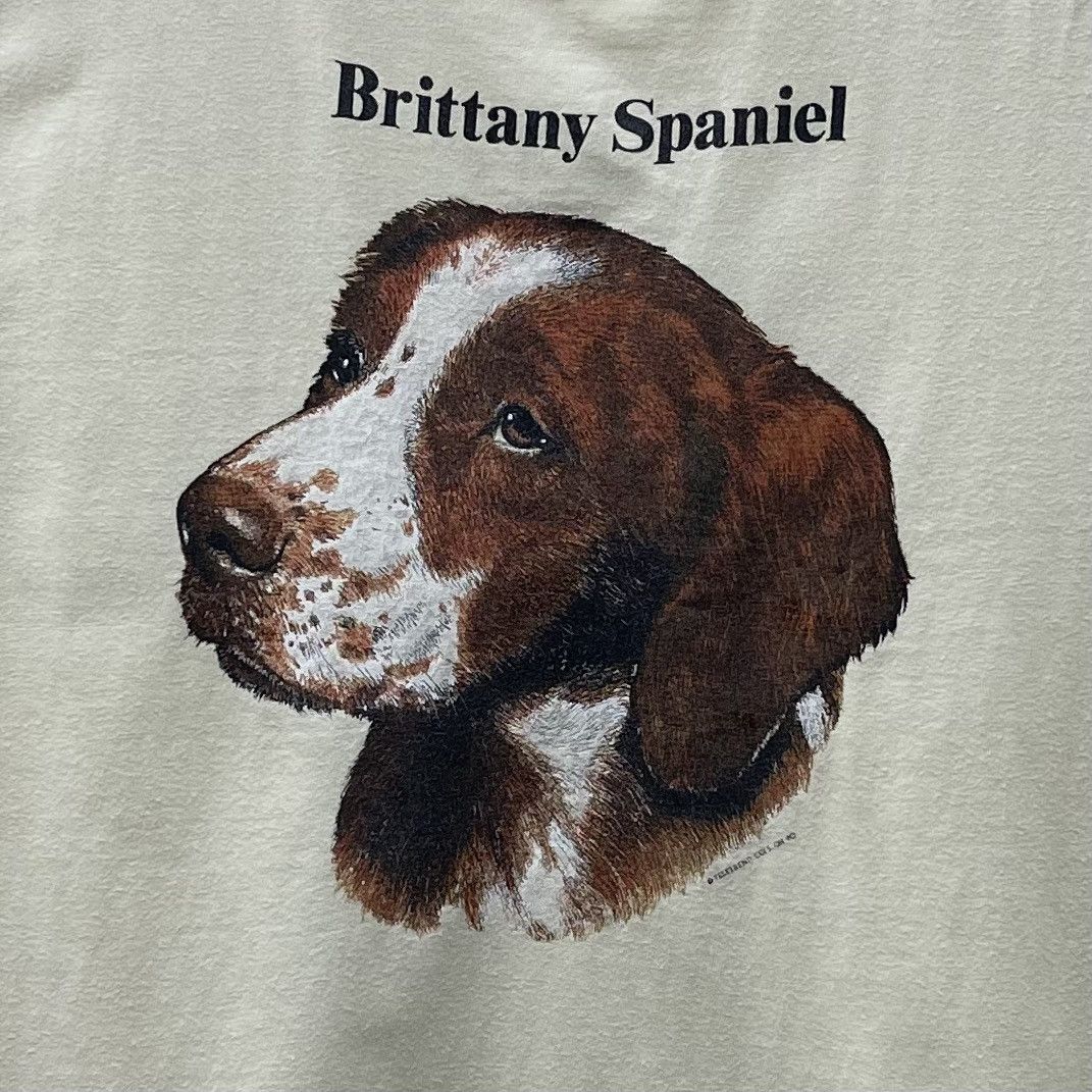 Beauty Beast × Vintage Vintage 1990 Brittany Spaniel Dog Shirt Size US L / EU 52-54 / 3 - 2 Thumbnail