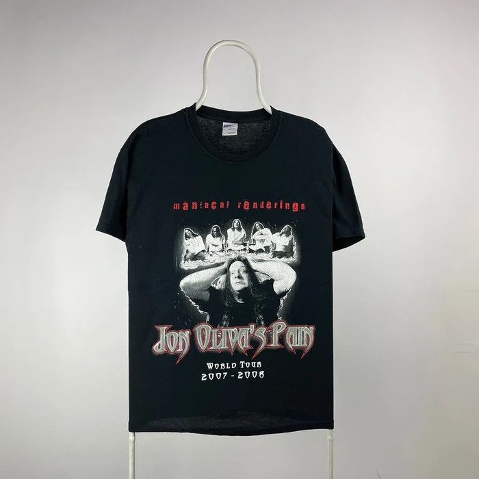 Band Tees Jon olivas pain T-shirt rock band metal size Large Size US L / EU 52-54 / 3 - 1 Thumbnail