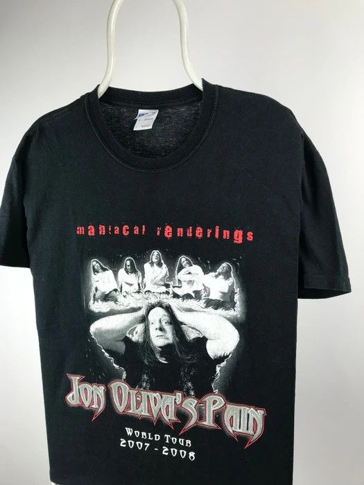 Band Tees Jon olivas pain T-shirt rock band metal size Large Size US L / EU 52-54 / 3 - 2 Thumbnail