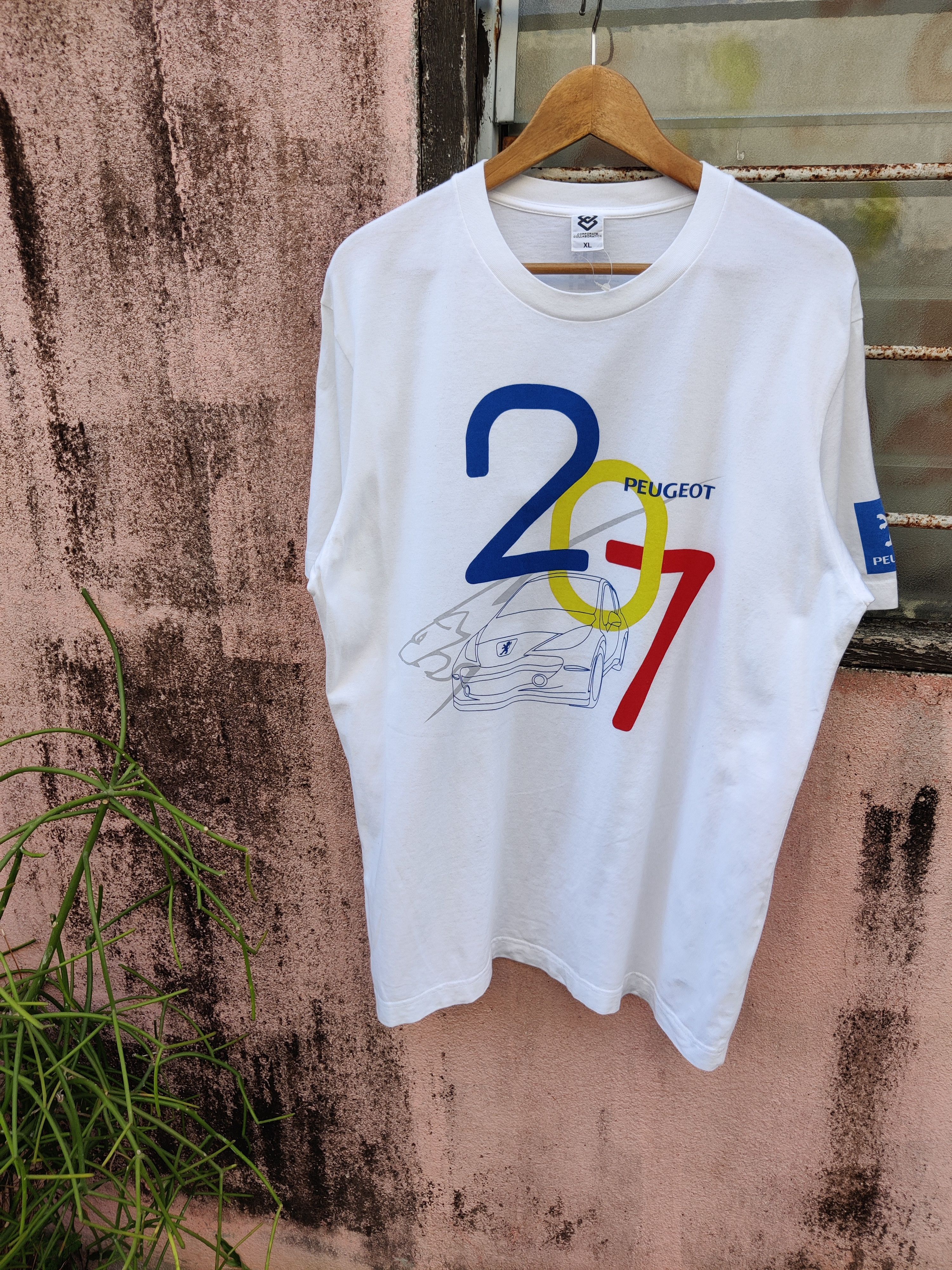 image of Peugeot X Uniqlo Corporate Collab Shirt, Men's (Size Large)