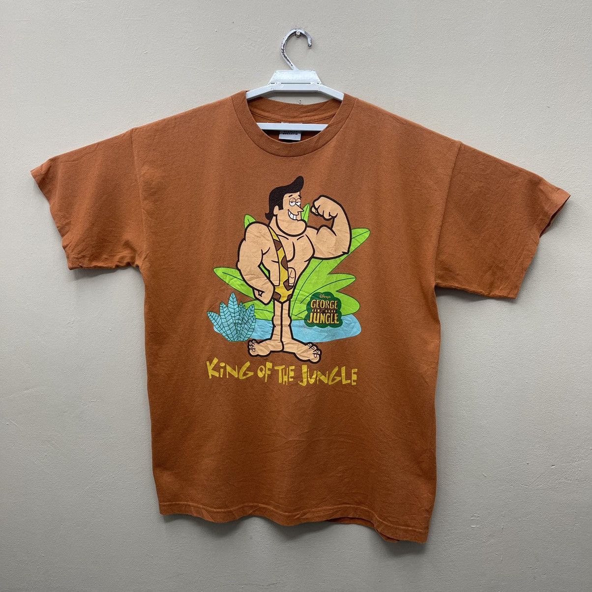 Vintage 90s George Of The Jungle Movie Disney T-Shirt