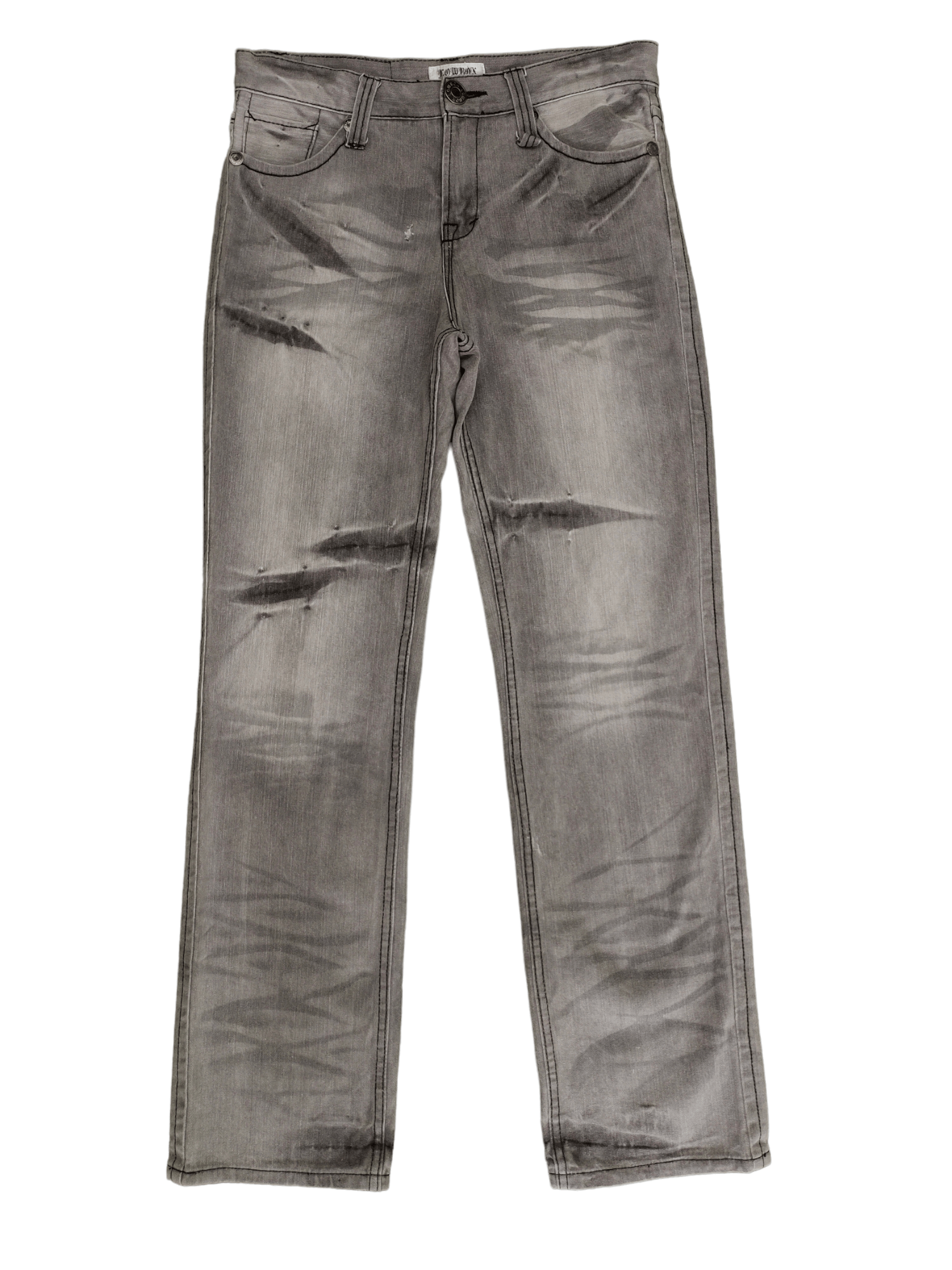 【LOWBOX】 Damage Design Denim Men's LOWBOX Denim | Grailed