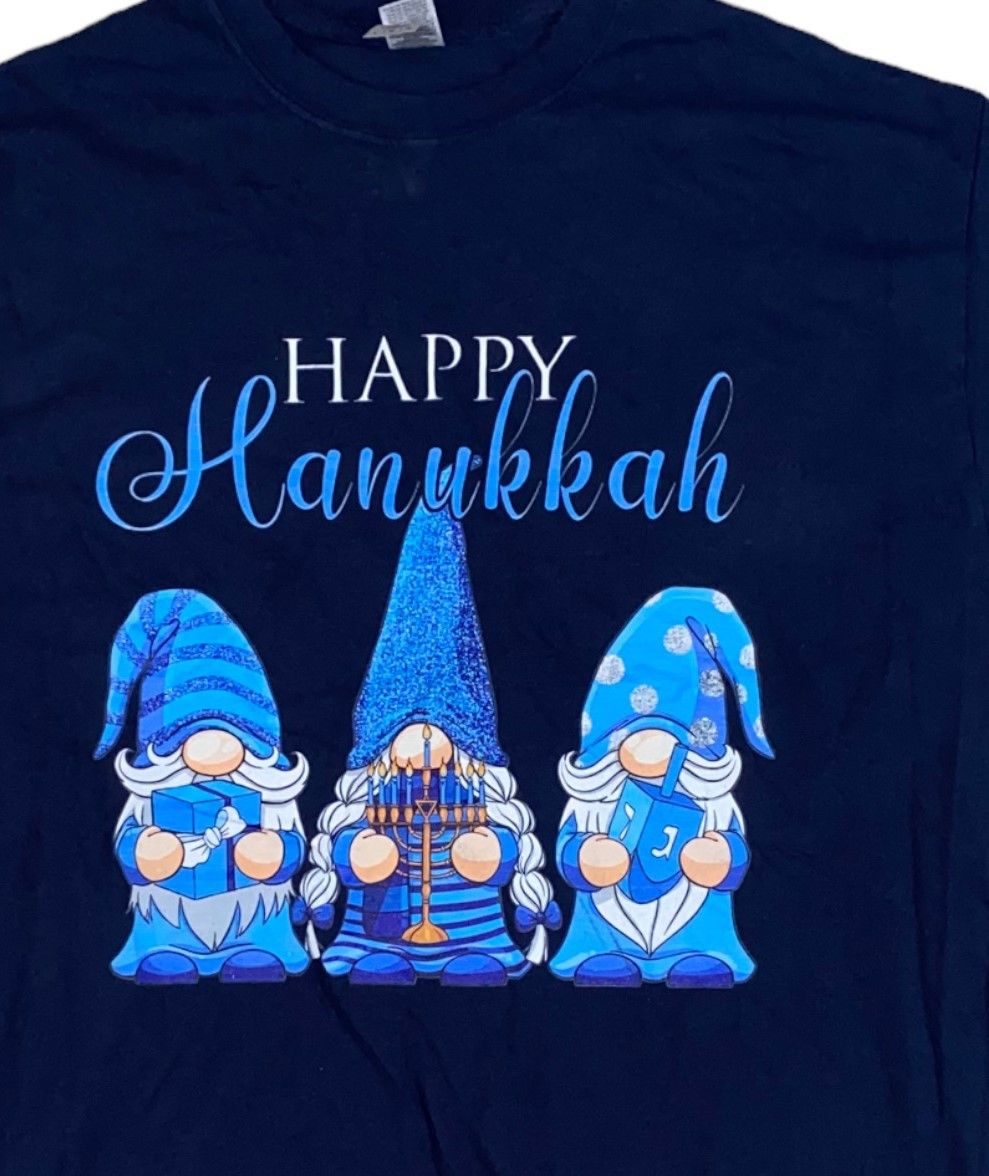 Other Happy Hanukkah T-Shirt Size US L / EU 52-54 / 3 - 2 Thumbnail