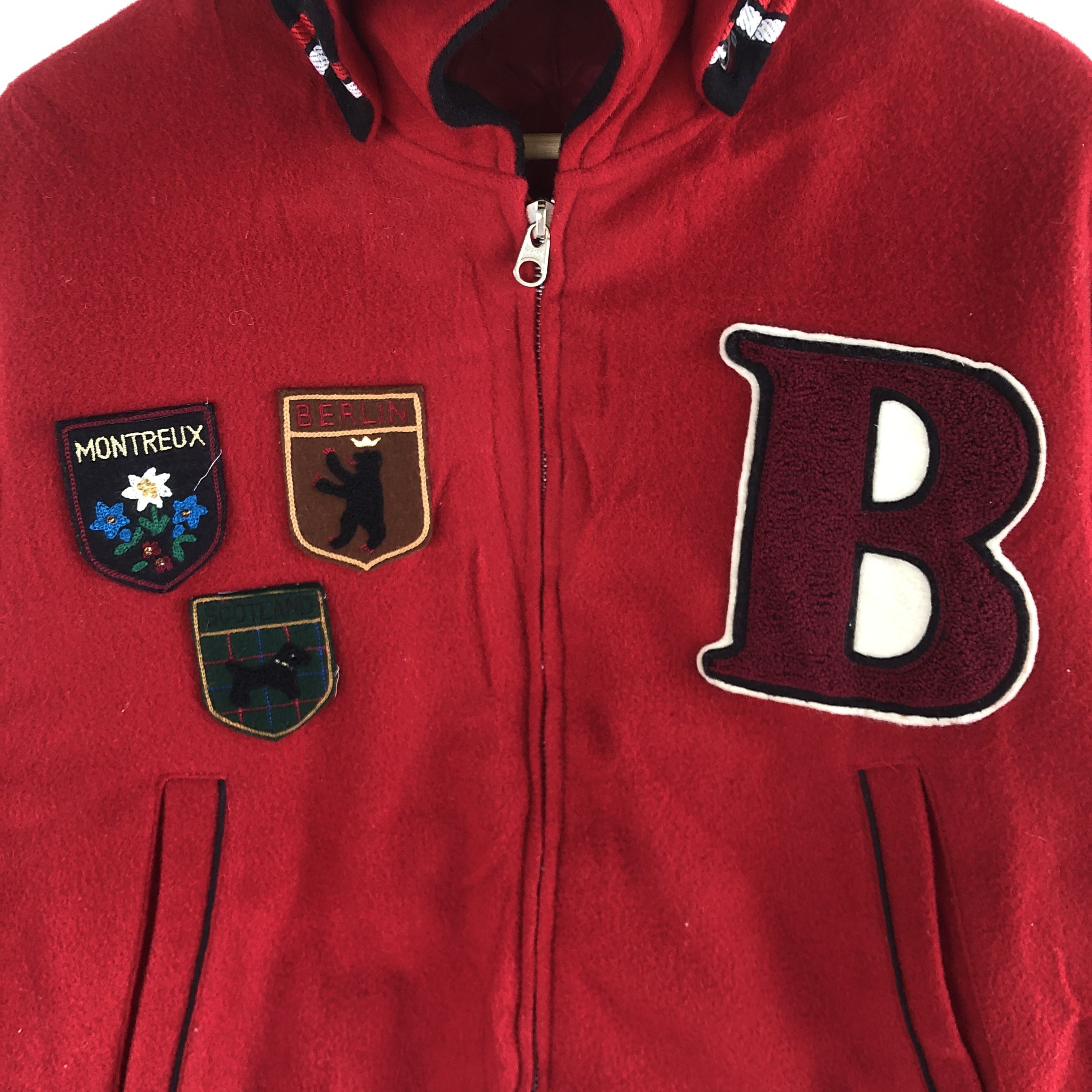 Matsuda × Vintage Vintage Nicole Club Varsity Jackets Letterman Wool Jacket Size US L / EU 52-54 / 3 - 5 Thumbnail