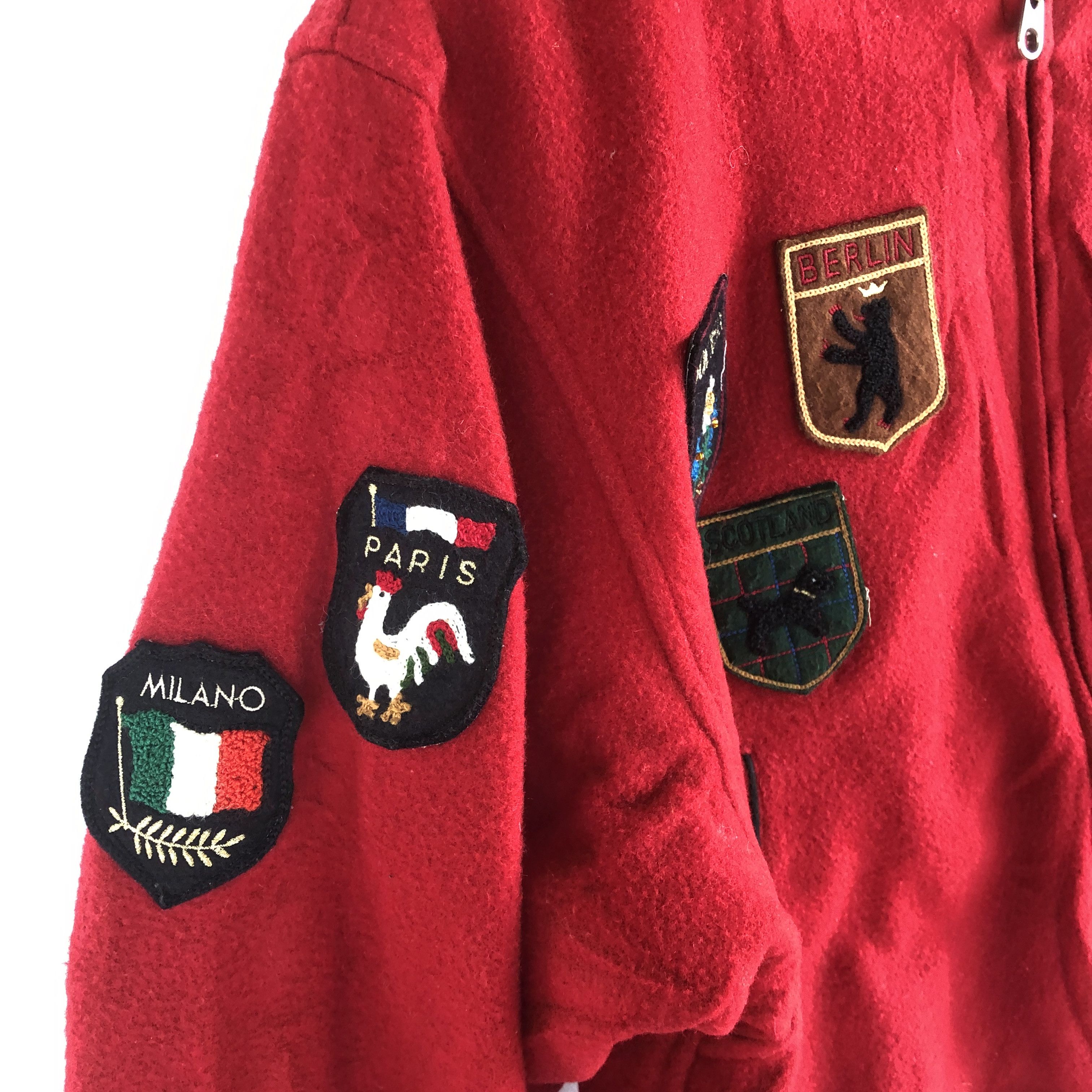 Matsuda × Vintage Vintage Nicole Club Varsity Jackets Letterman Wool Jacket Size US L / EU 52-54 / 3 - 7 Thumbnail
