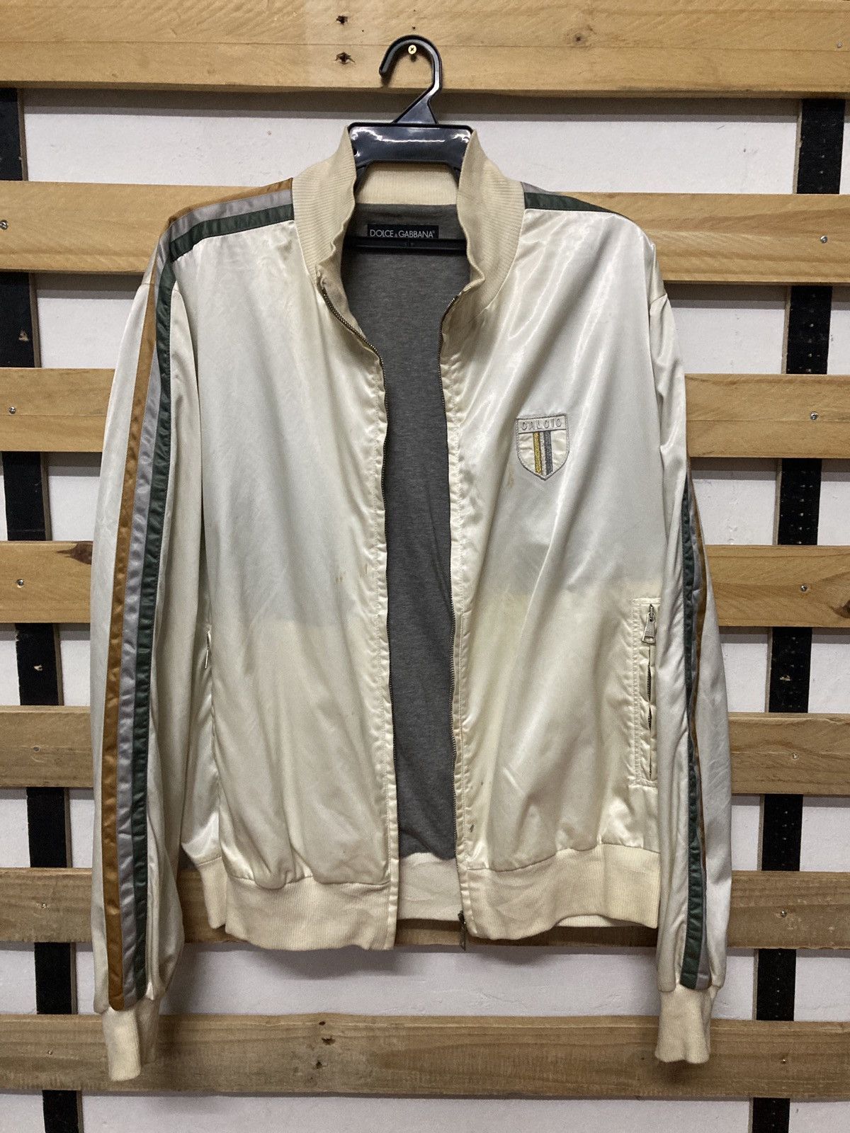 Dolce & Gabbana Dolce & Gabbana Nylon Satin Jacket Size US L / EU 52-54 / 3 - 1 Thumbnail
