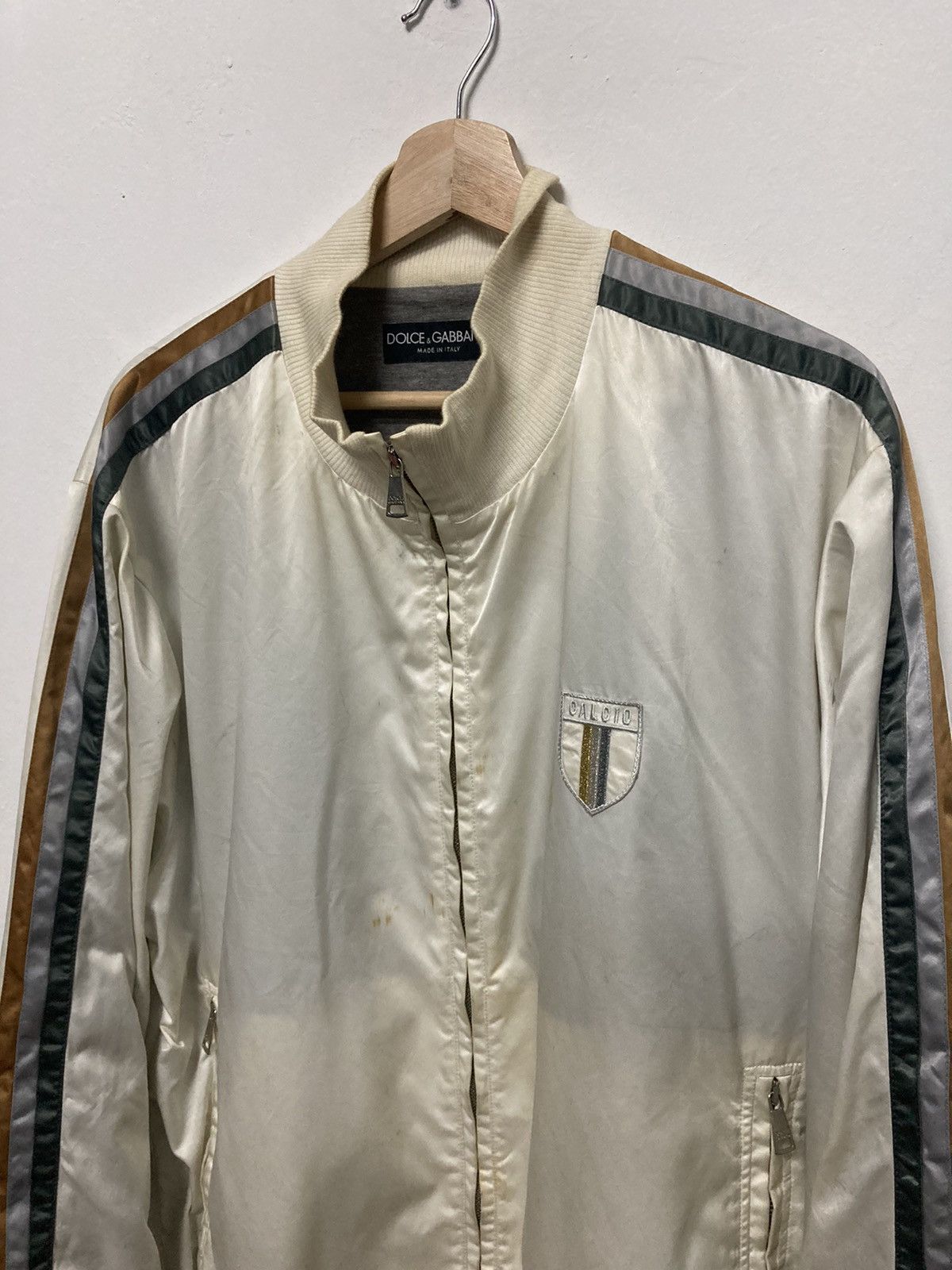 Dolce & Gabbana Dolce & Gabbana Nylon Satin Jacket Size US L / EU 52-54 / 3 - 5 Thumbnail