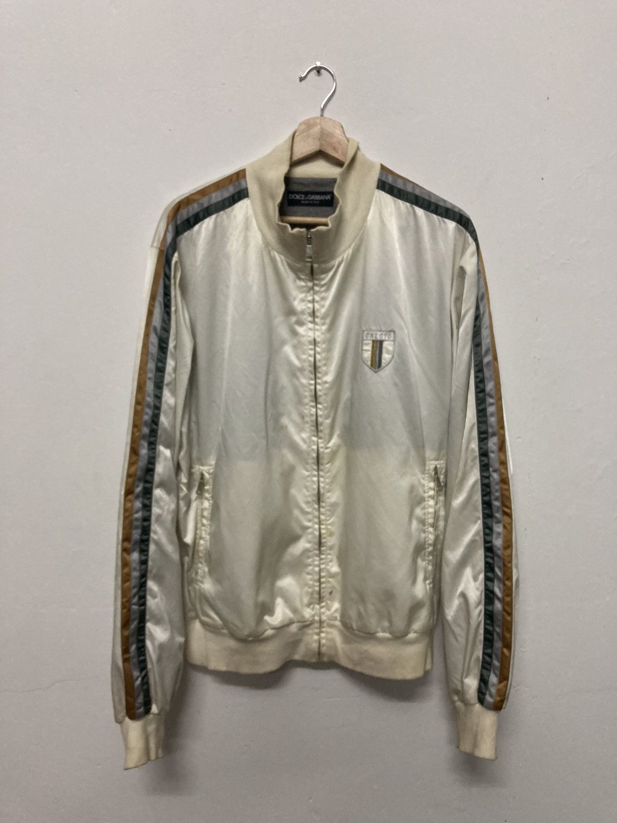 Dolce & Gabbana Dolce & Gabbana Nylon Satin Jacket Size US L / EU 52-54 / 3 - 2 Thumbnail